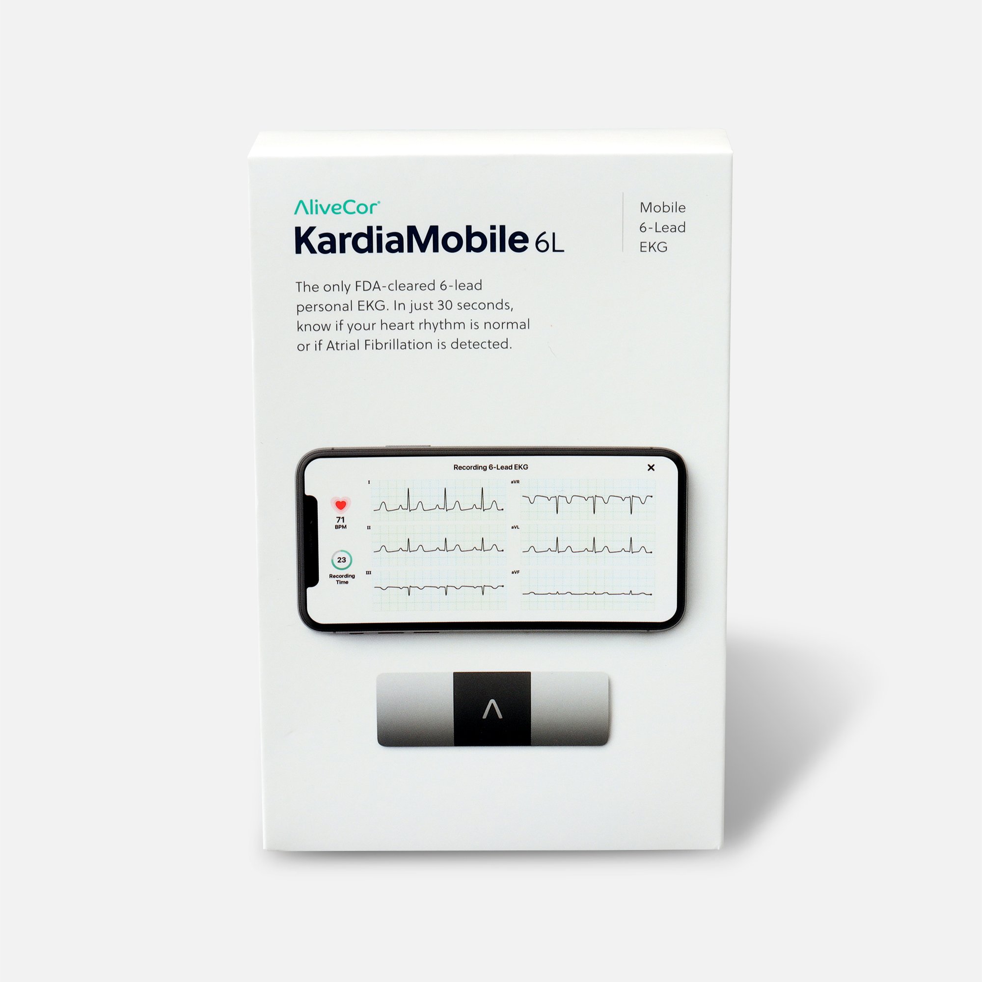 Alivecor - Kardia Mobile, Six-Lead Portable ECG Device