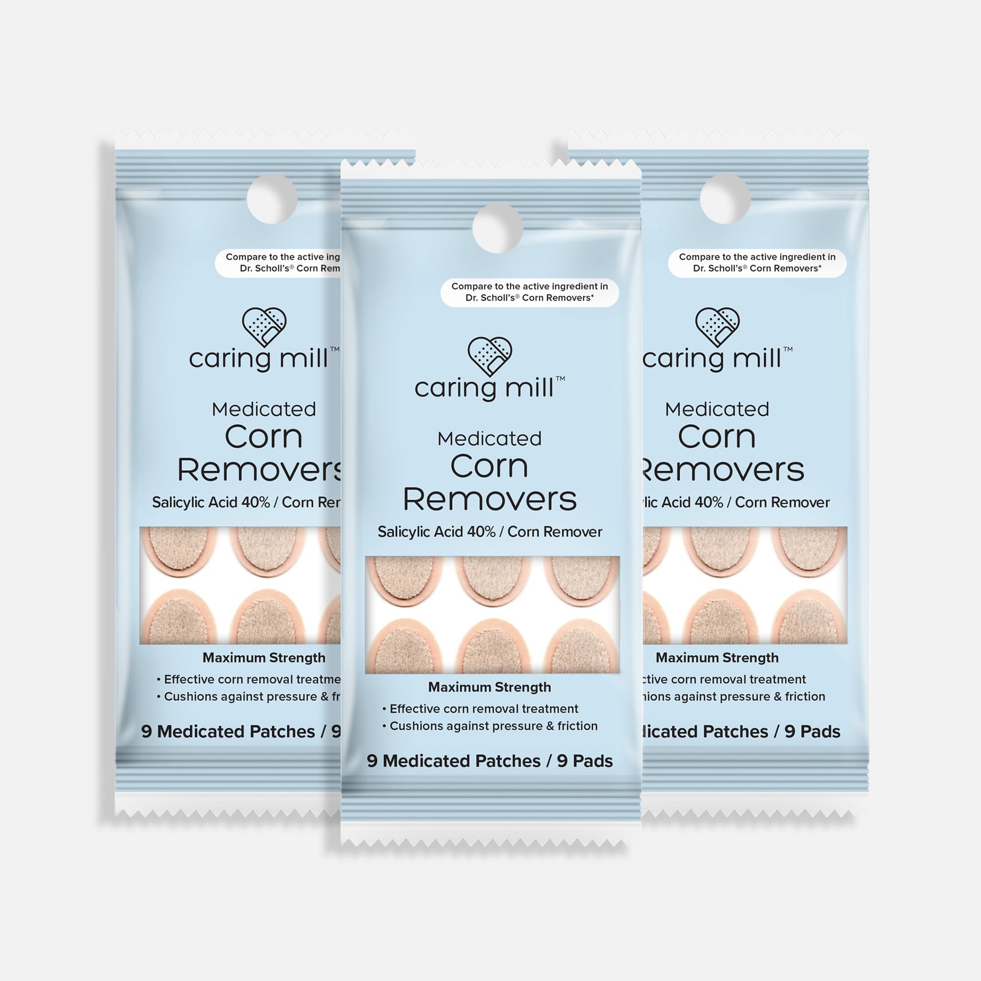 Caring Mill™ Medicated Corn Removers, 9 ct. (3-Pack)