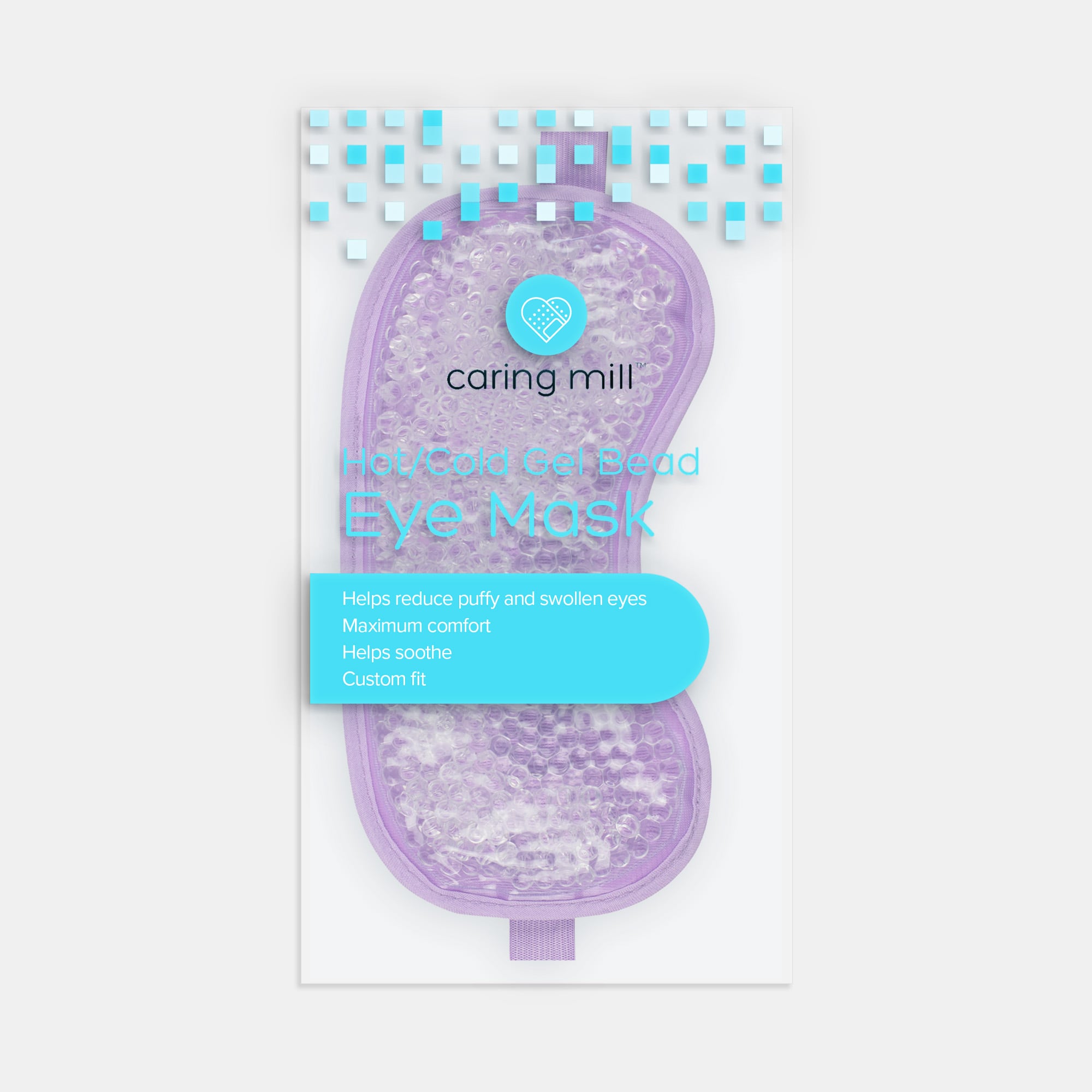 Caring Mill™ Hot/Cold Gel Bead Eye Mask