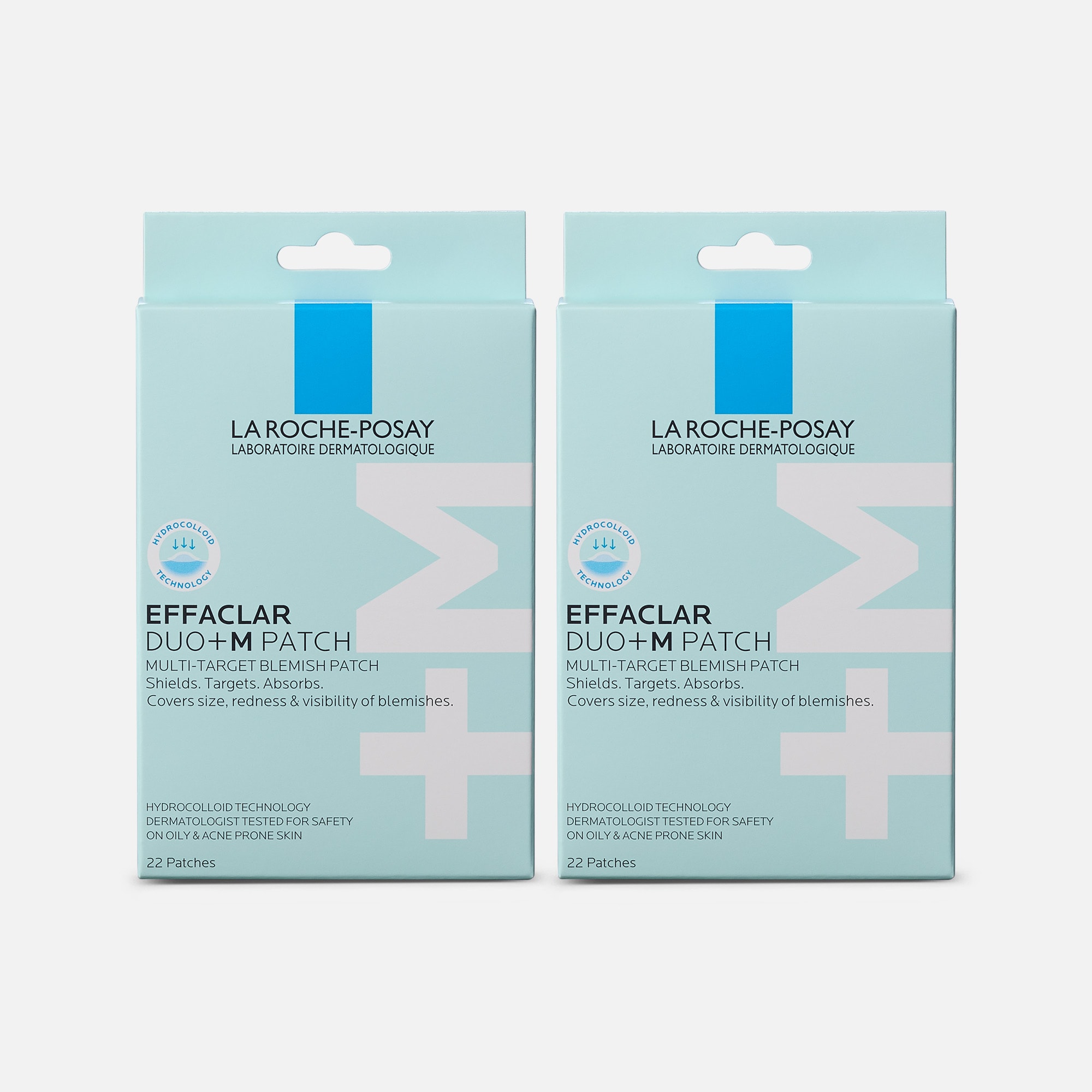 La Roche Posay Effaclar Duo+M Multi-Target Blemish Patches, 22 ct. (2-Pack)