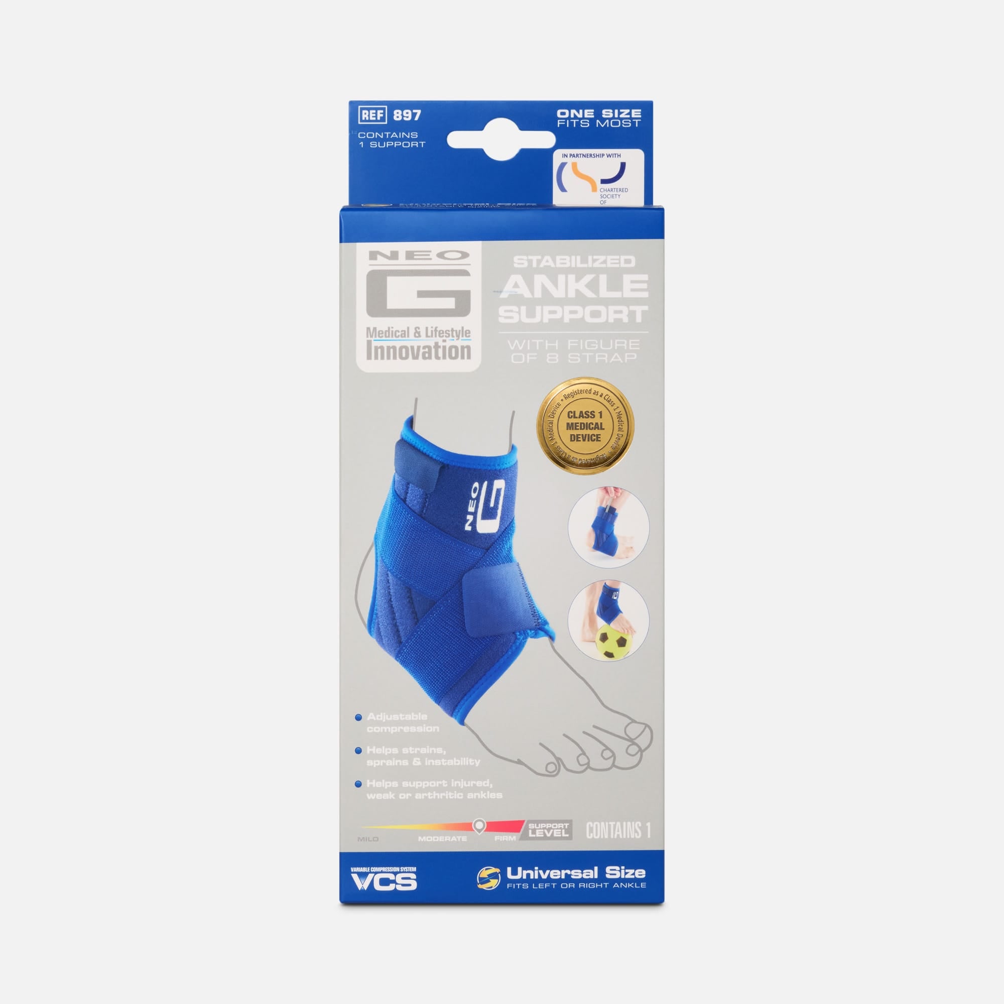 Nufabrx Medicine Infused Ankle Sleeve by Nufabrx | FSA Store