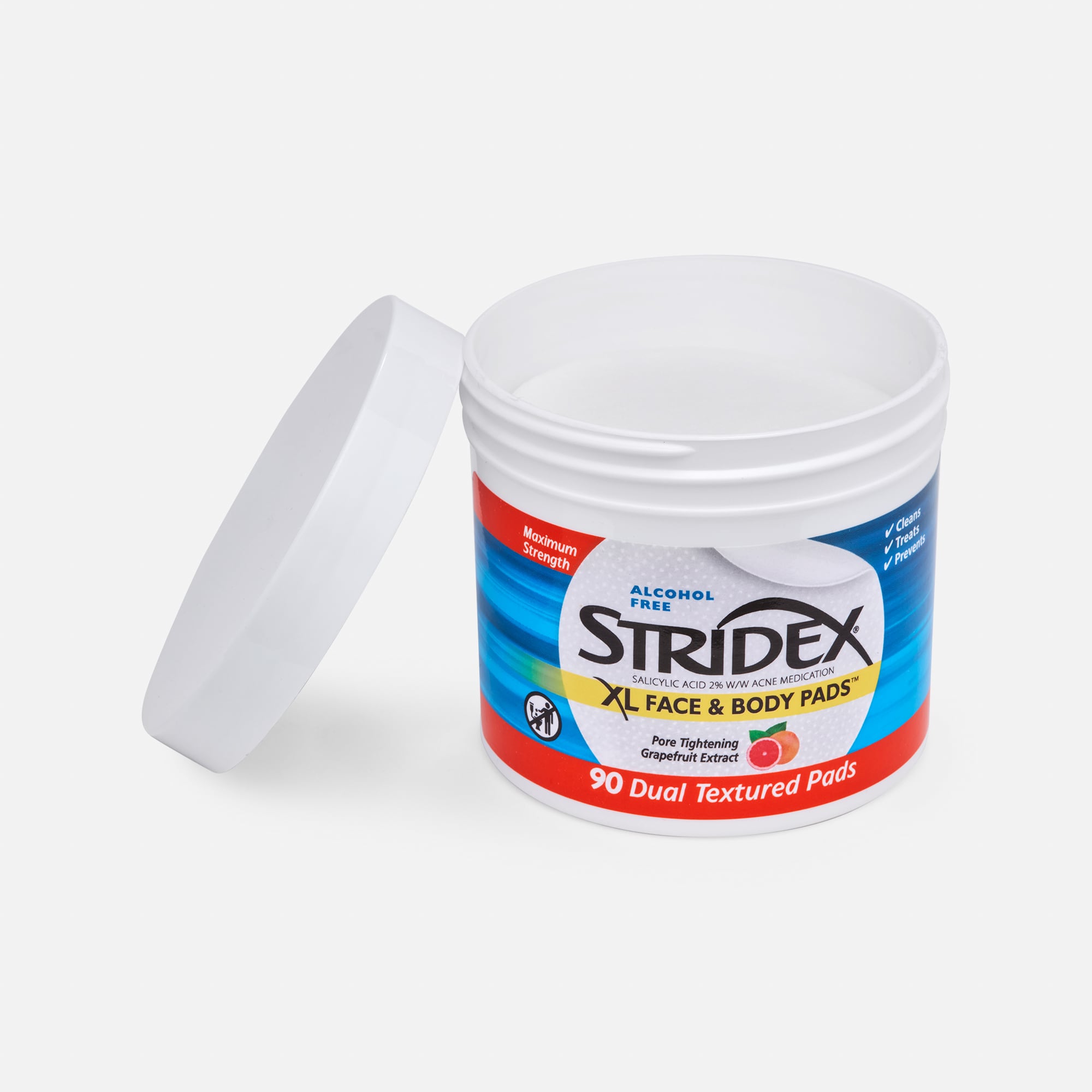 Stridex XL Face & Body Pads, 90 ct. by Stridex | FSA Store