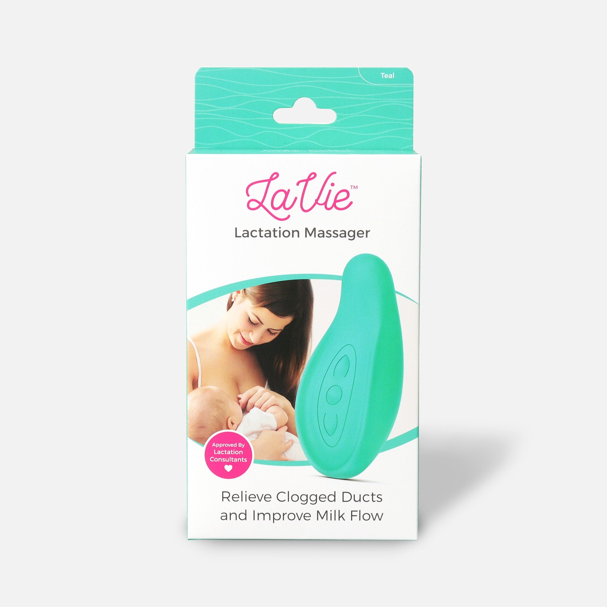 Designed to ease breastfeeding discomfort, our lactation massager