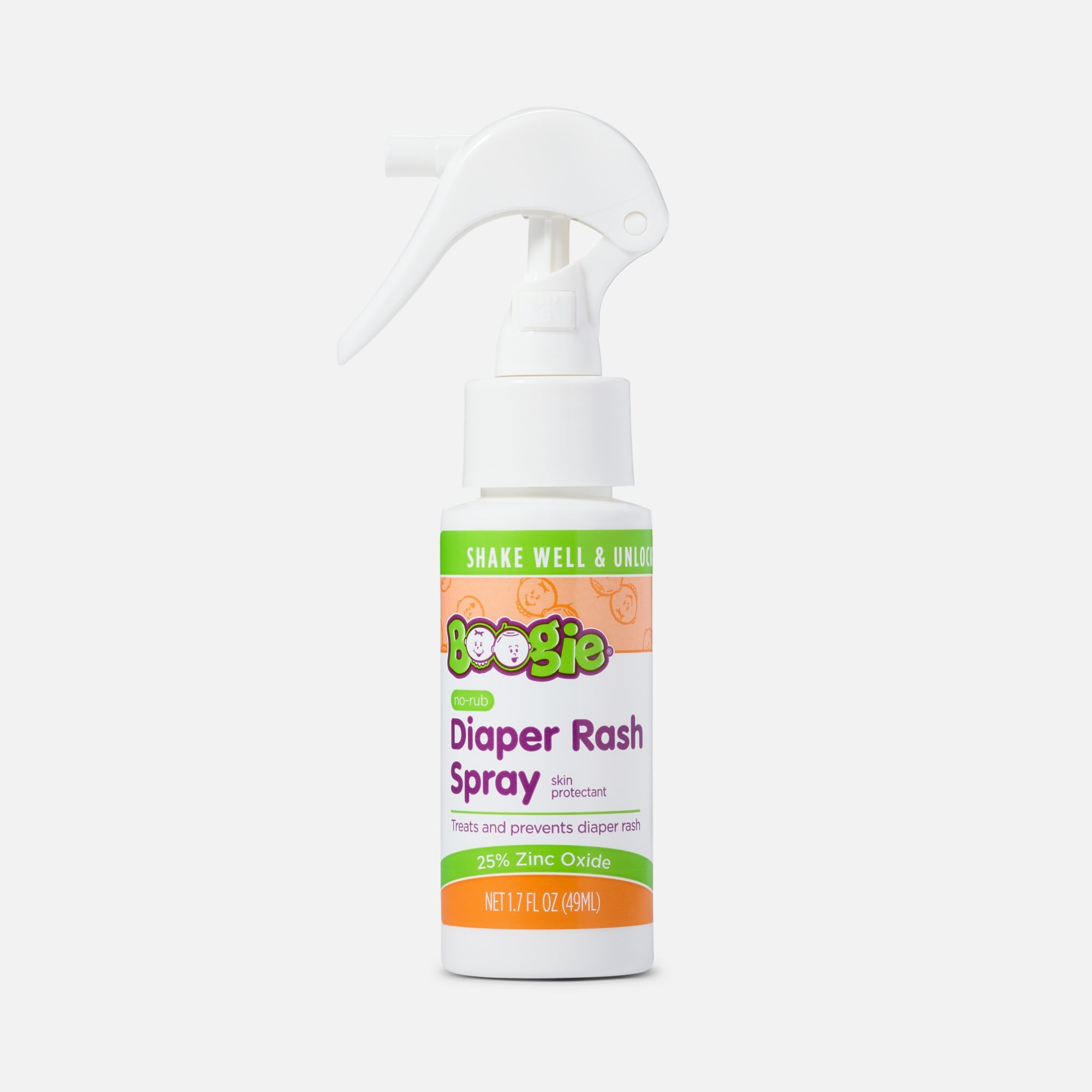 Boogie Bottoms No-Rub Diaper Rash Pump Spray, 1.7 oz.
