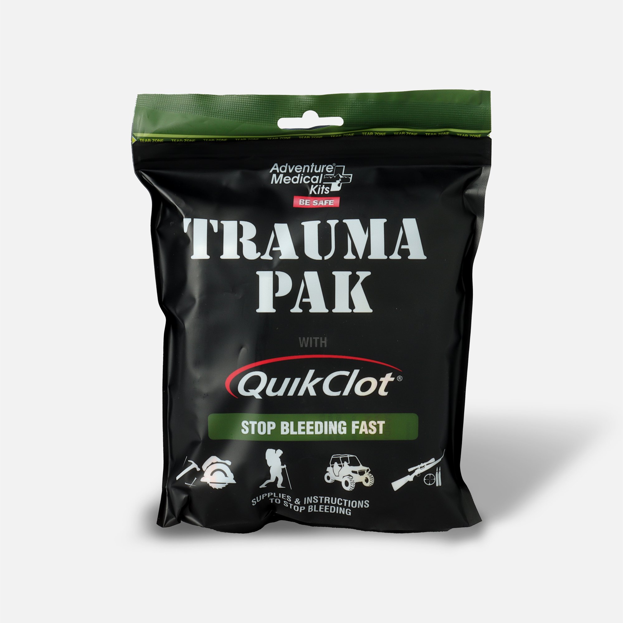 Adventure Medical Kits Trauma Pak with QuikClot, 14 pc.