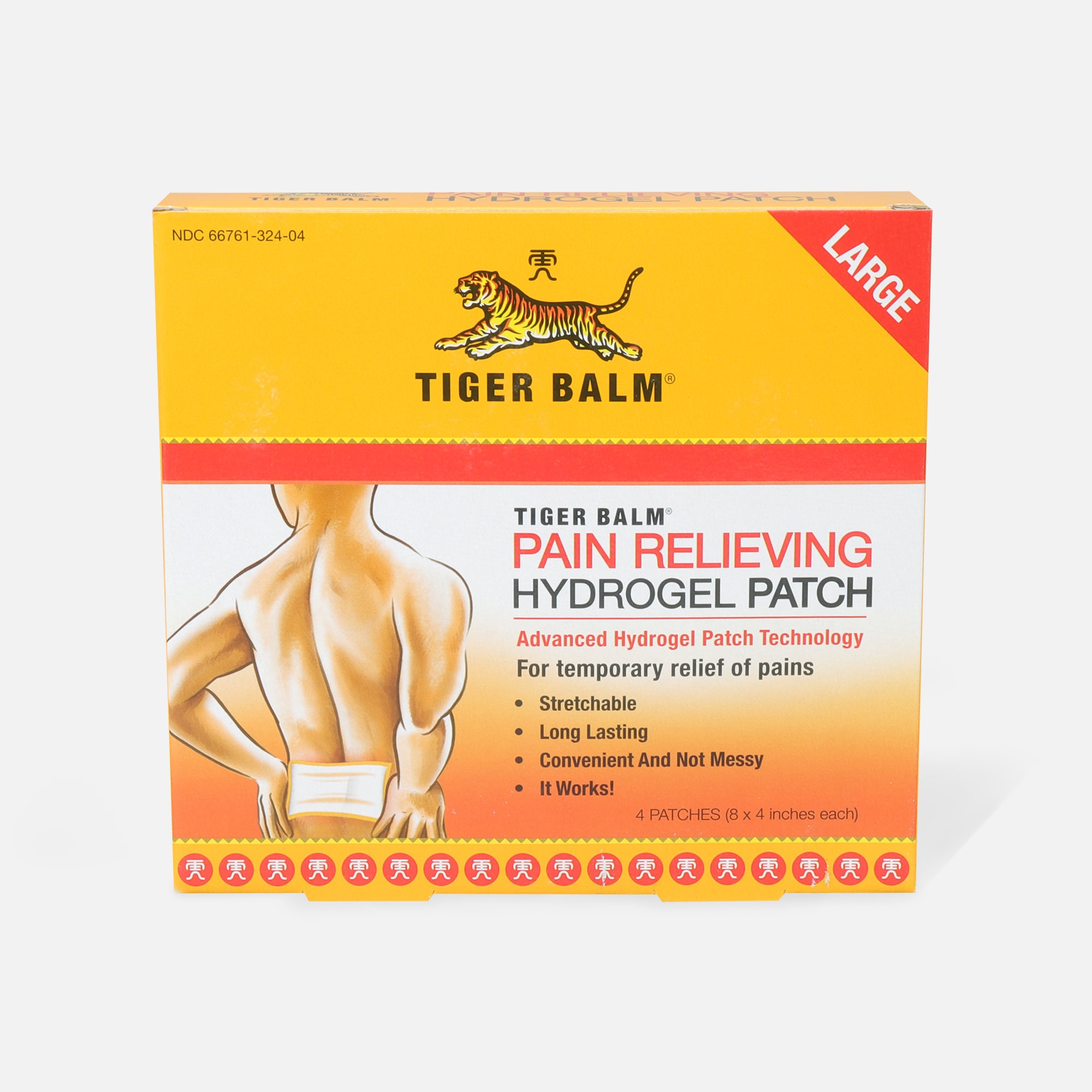 Tiger Balm Patch, Large, 4 ct.