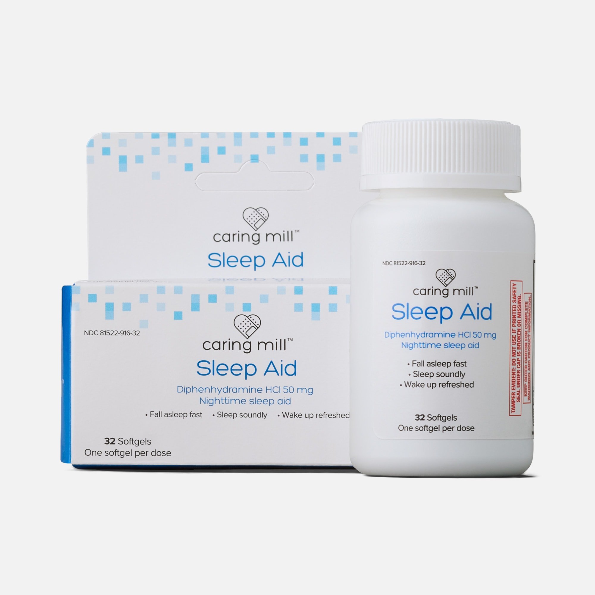 Caring Mill™ Maximum Strength Sleep Aid Soft Gels, 32 ct.