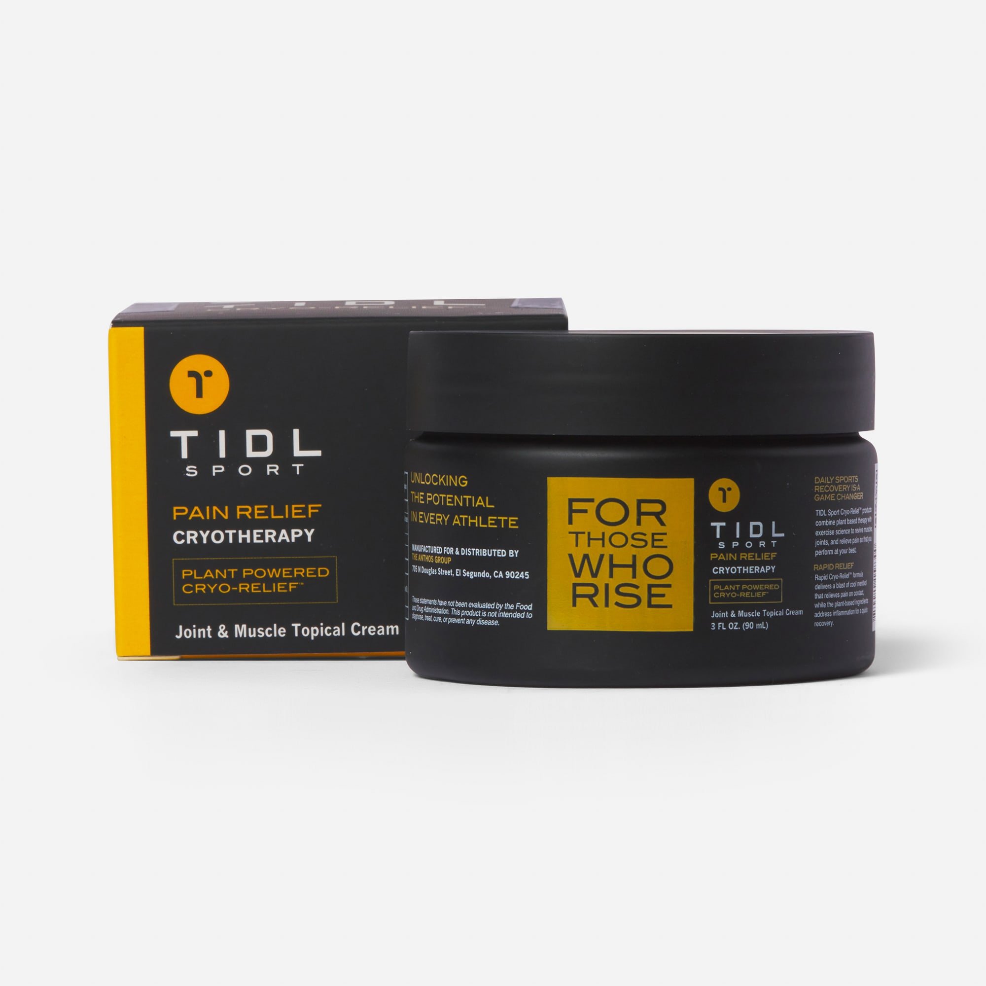 TIDL Sport Pain Relief Cryotherapy Topical Cream