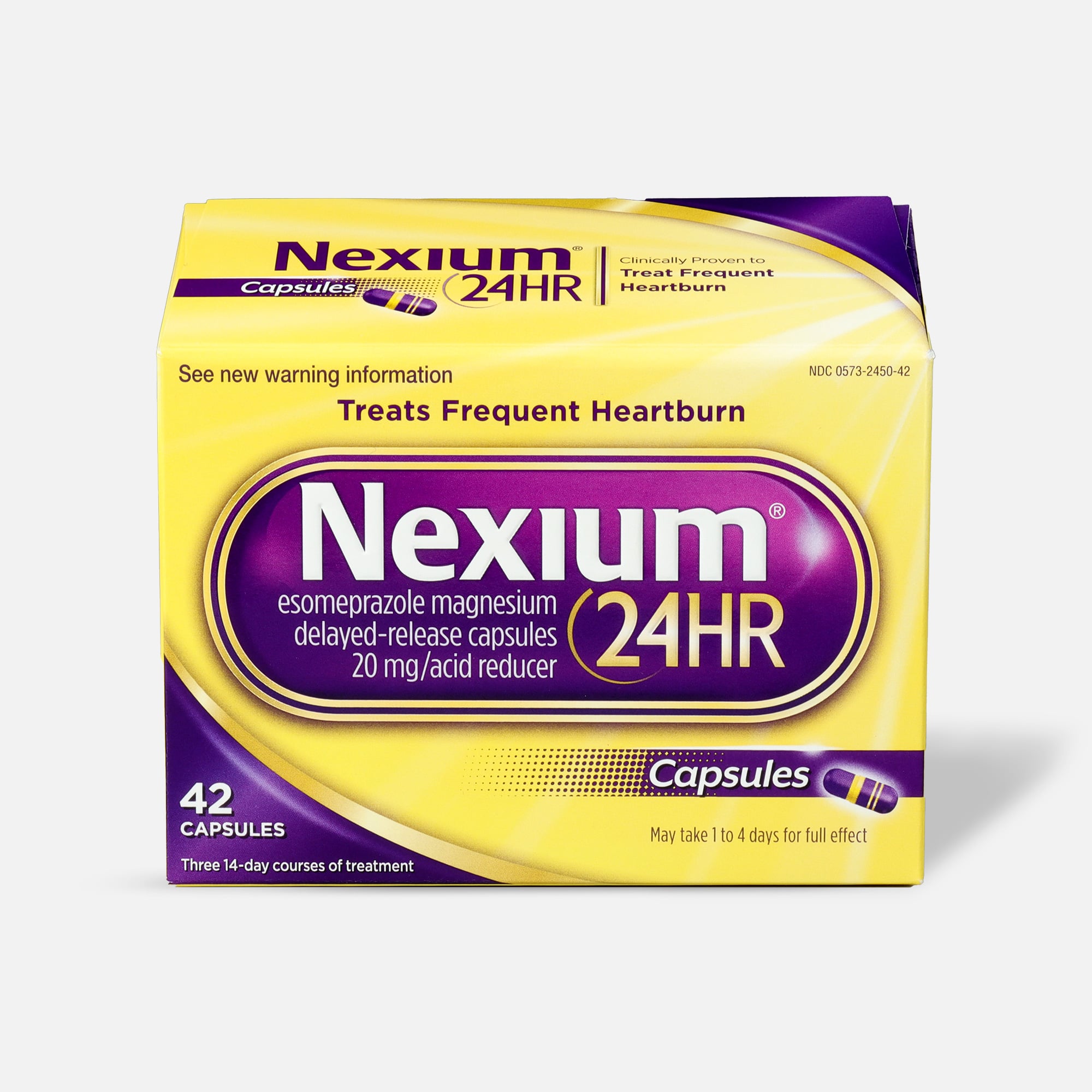 Nexium 24HR Capsules, 42 ct.