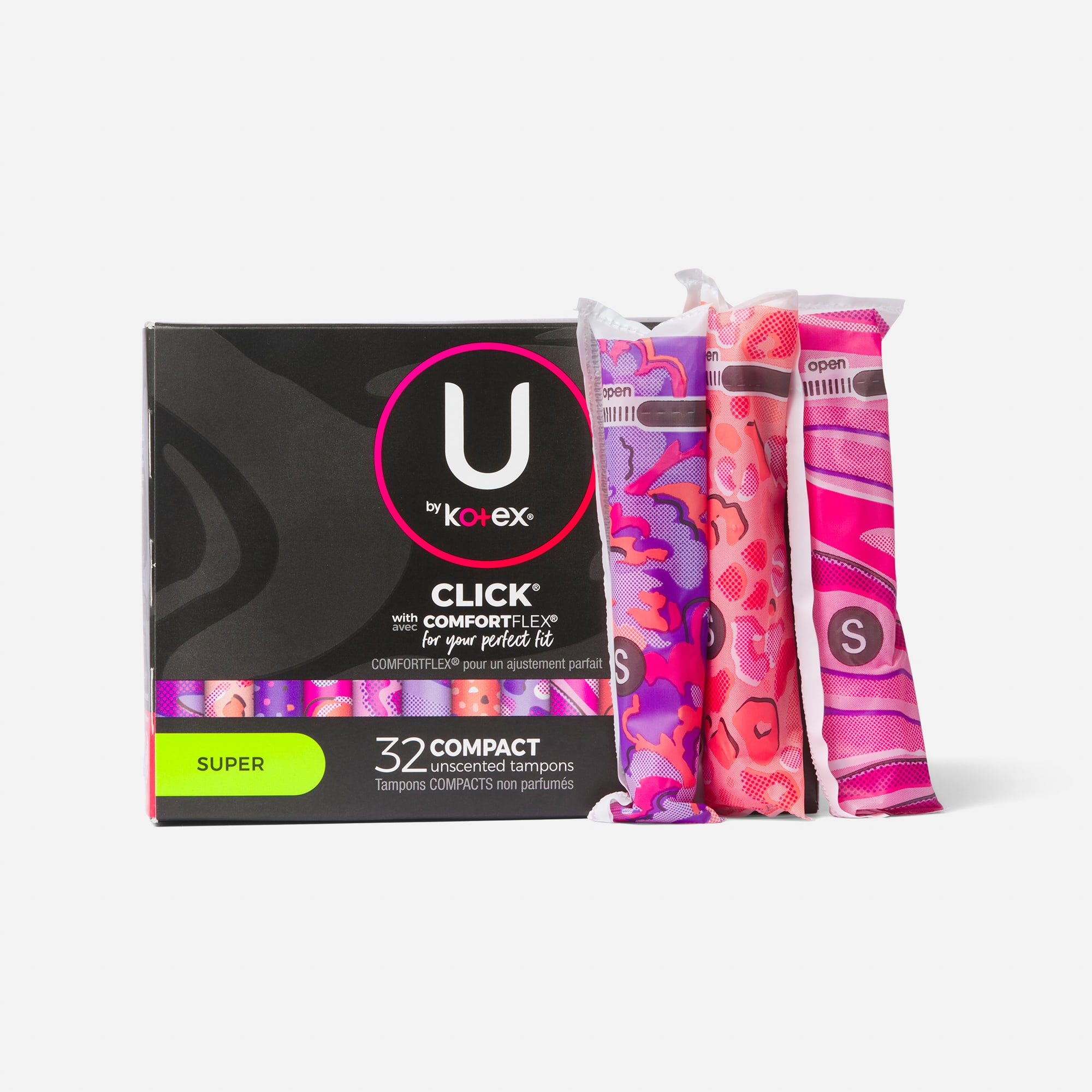U By Kotex Security Tampons Super Absorbency Unscented