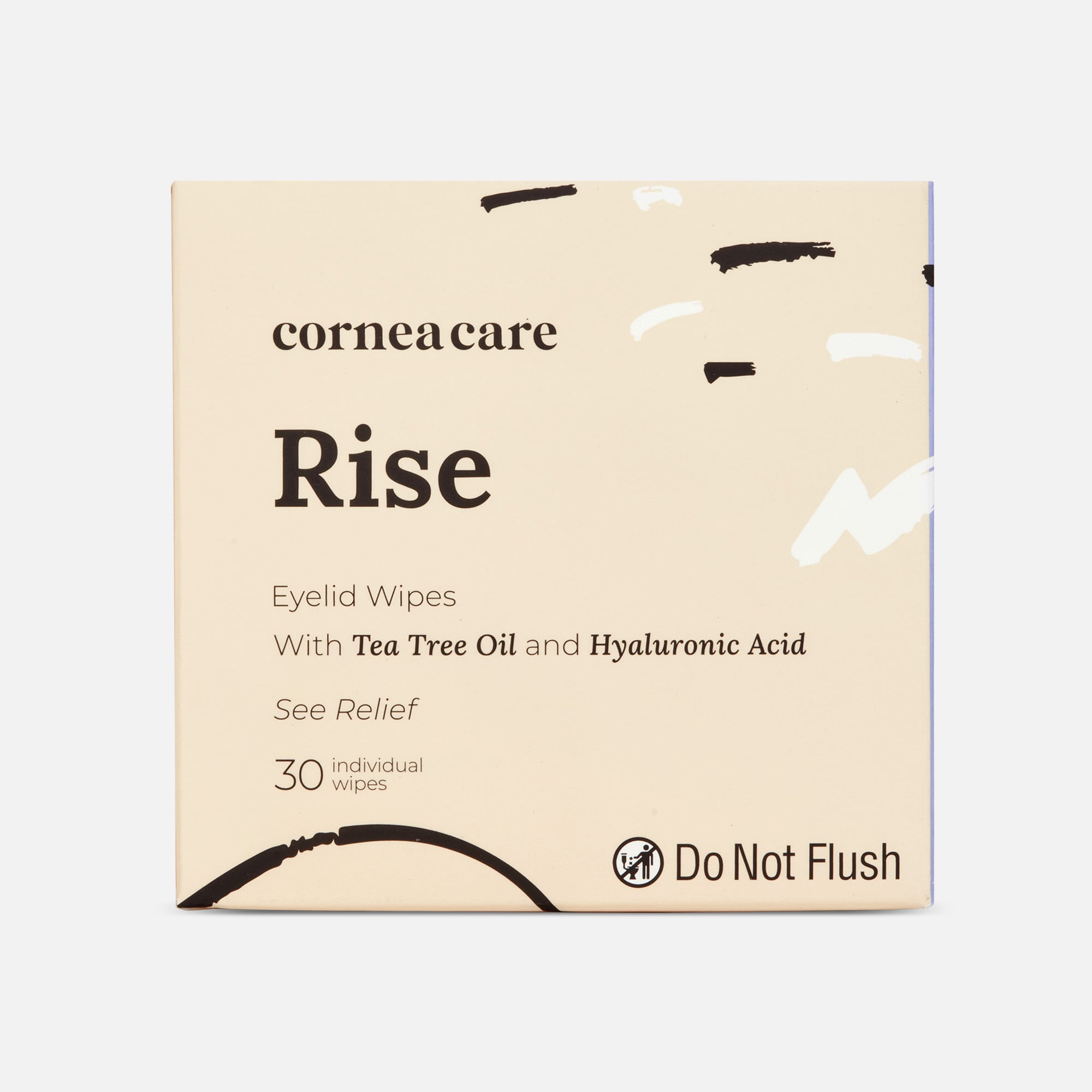 CorneaCare Rise Eyelid Wipes, 30 ct.