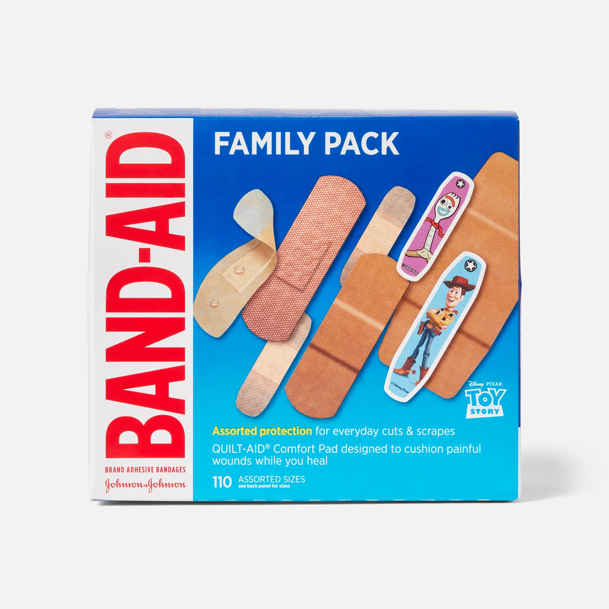 BAND-AID® Family Pack Adhesive Bandages, 110 ct.
