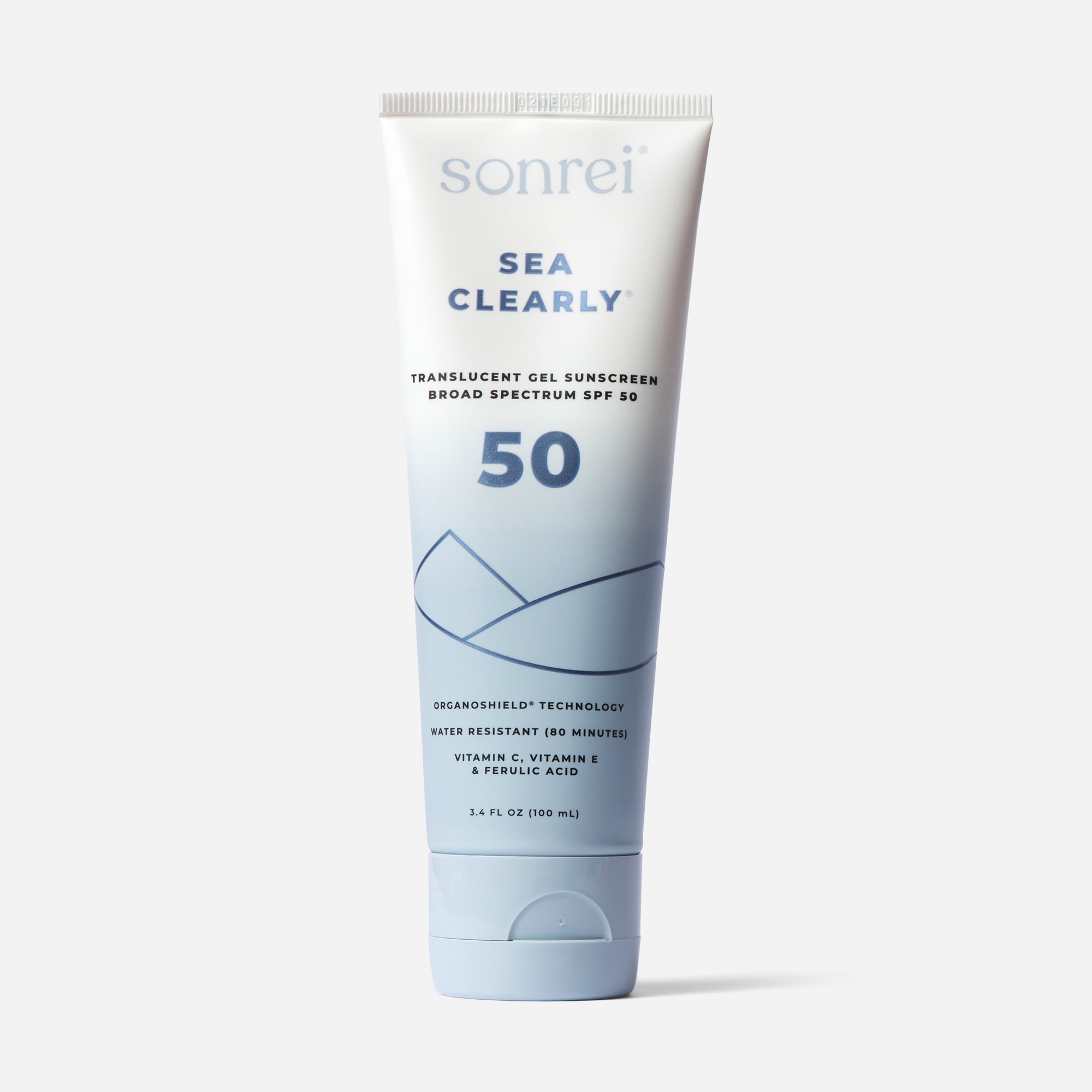 sonrei sea clearly translucent gel sunscreen spf 50