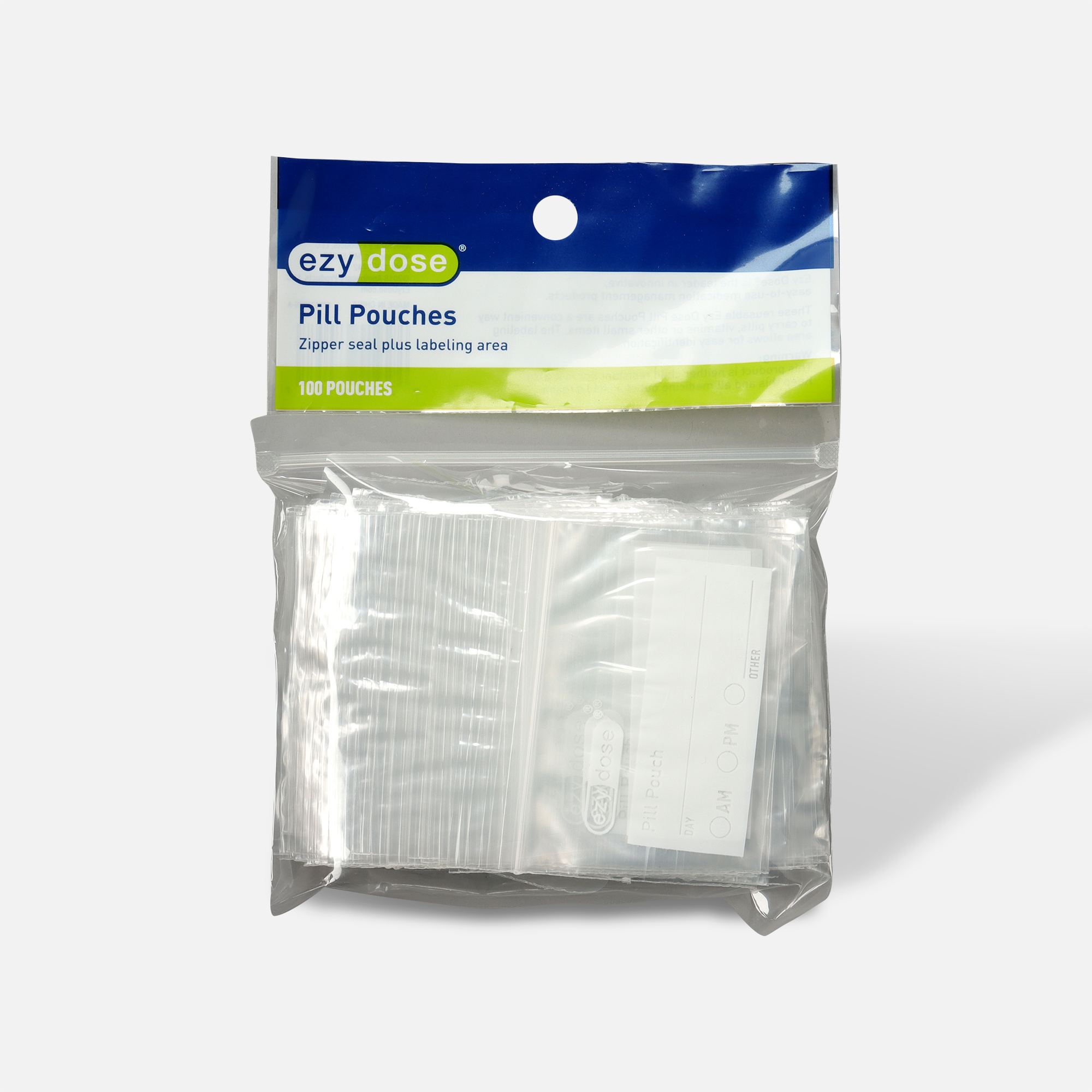 disposable pill pouches