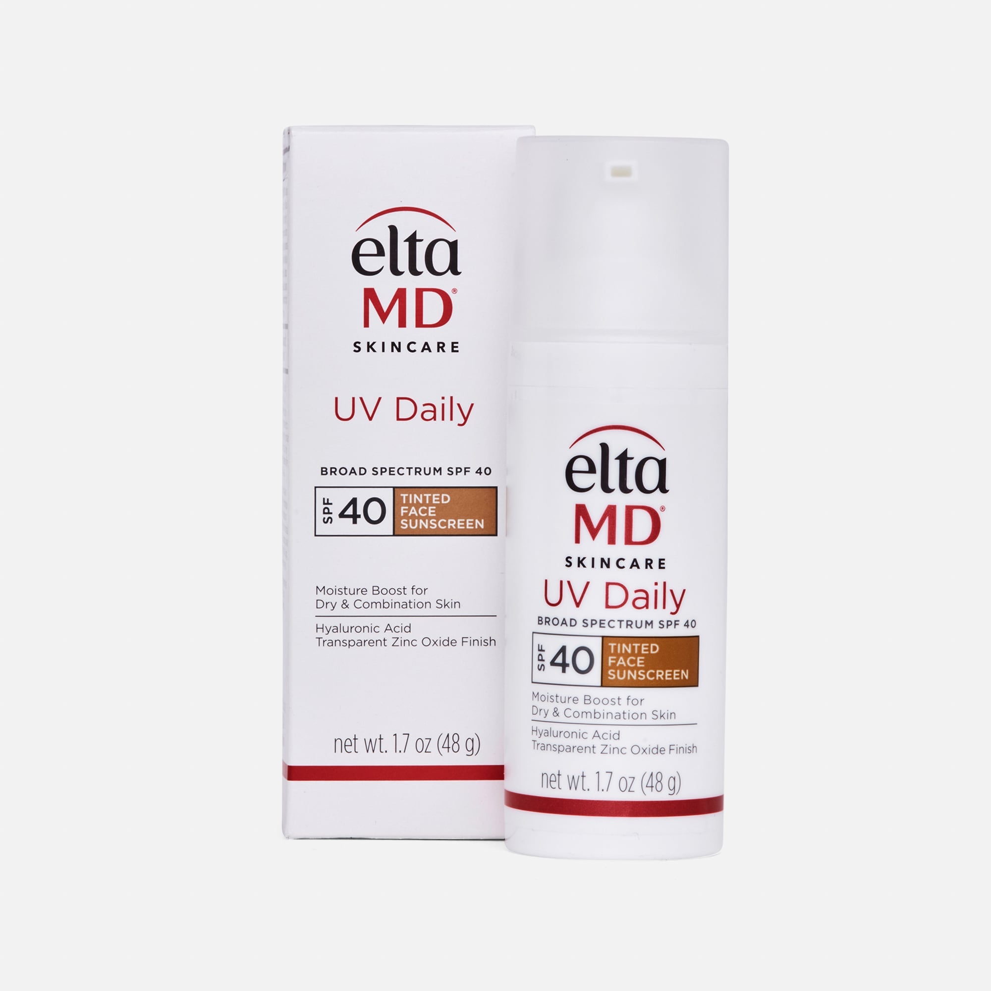 EltaMD UV Daily Moisturizing Broad-Spectrum Tinted Face Sunscreen, SPF 40, 1.7 oz.
