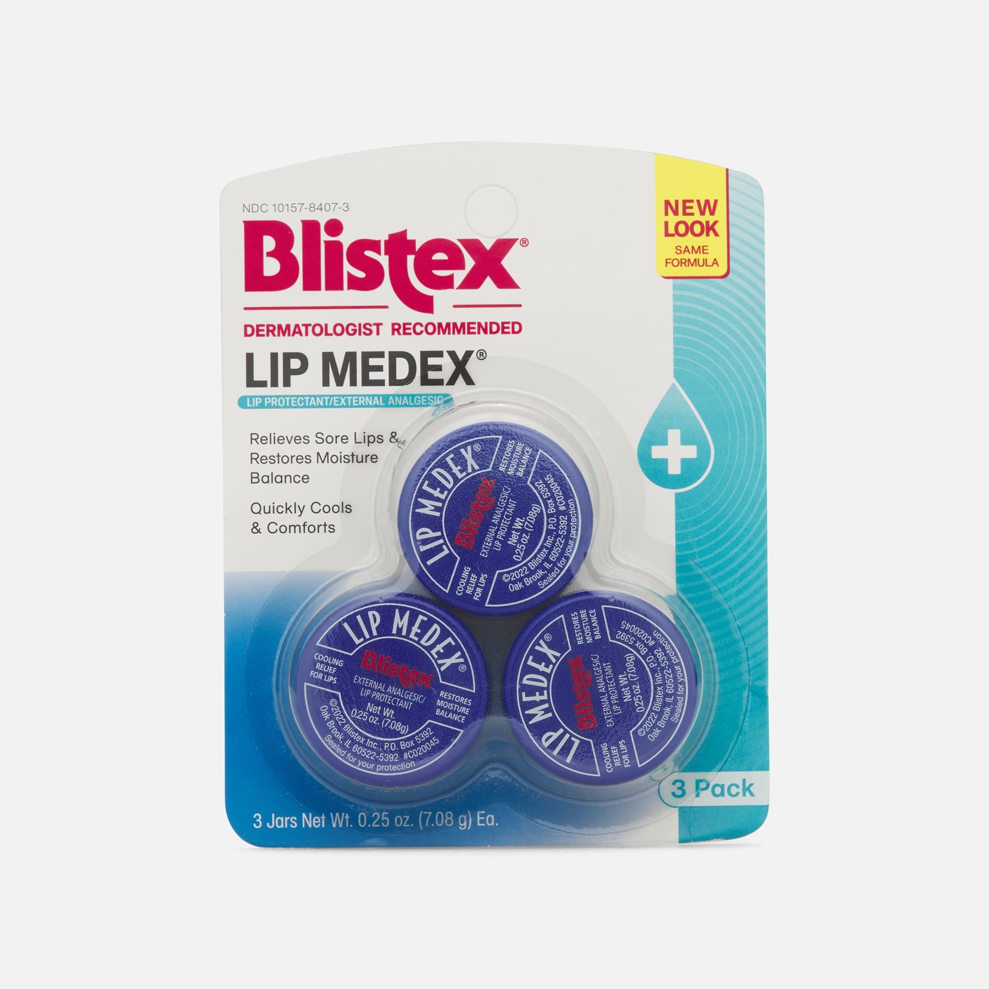 Blistex Lip Medex Lip Protectant, 3 ct.