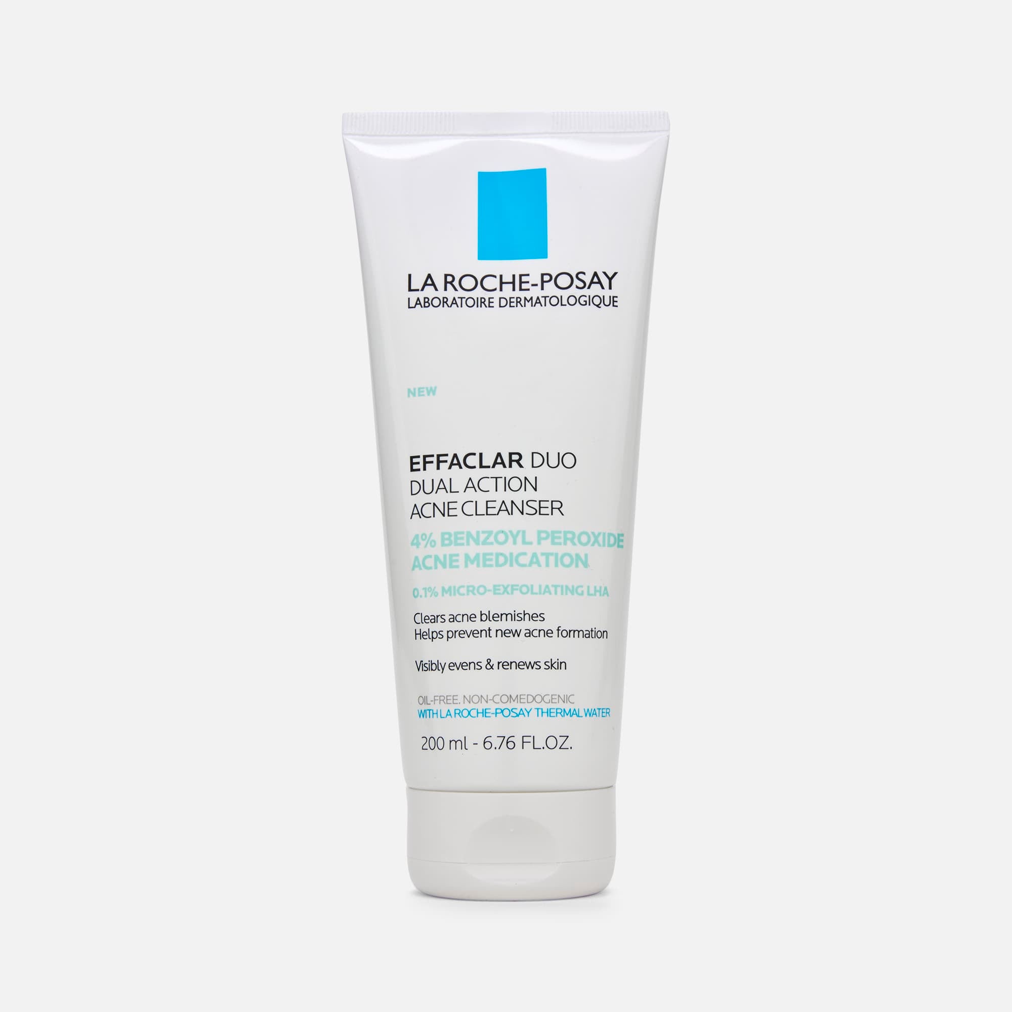 La Roche-Posay Effaclar Duo Acne Face Wash with Benzoyl Peroxide, 6.7 fl oz.