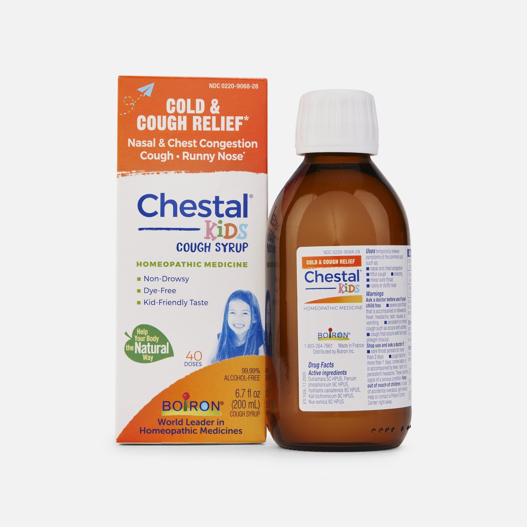 Boiron Chestal Kids Cold & Cough