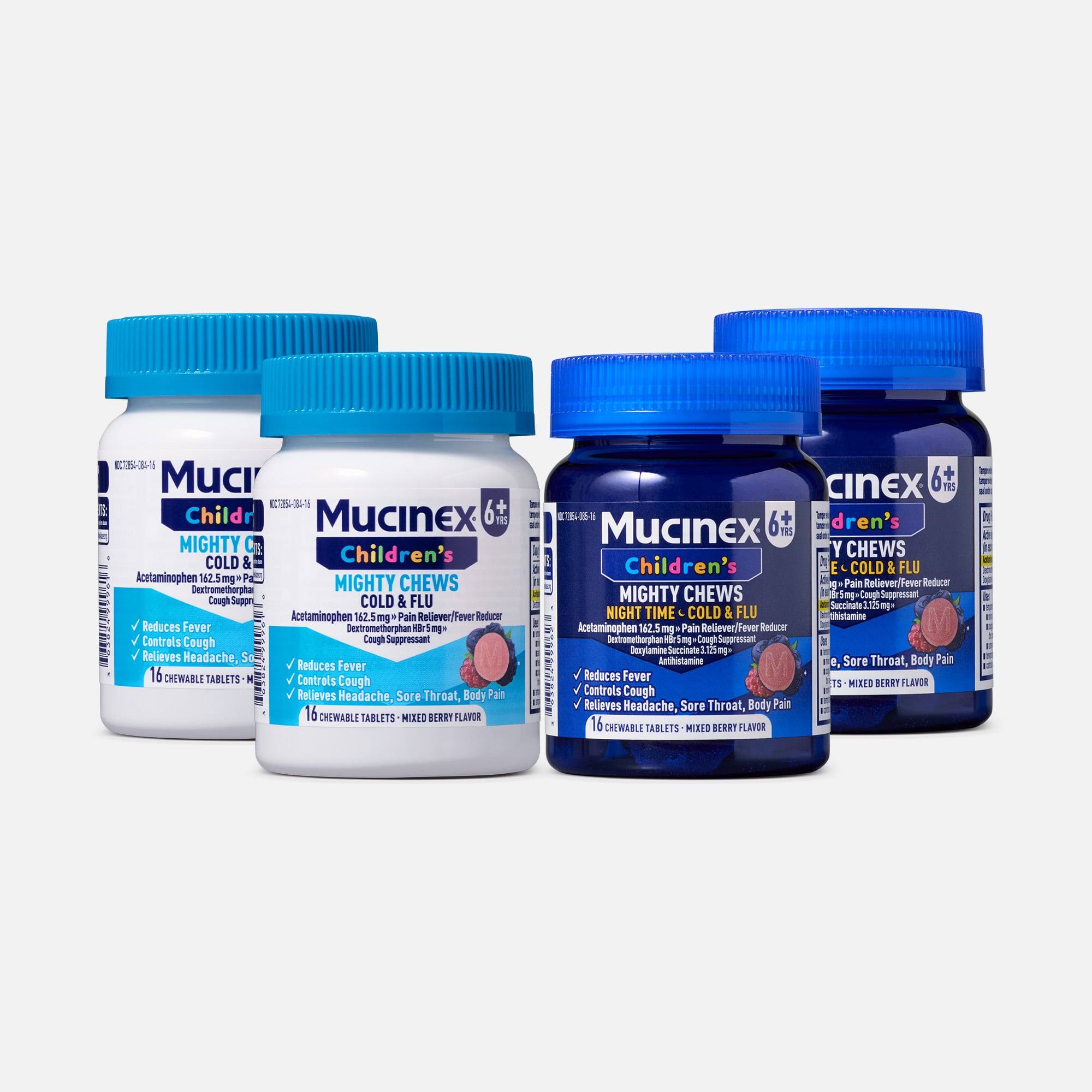 Mucinex Children's Cold & Flu Mighty Chews Bundle