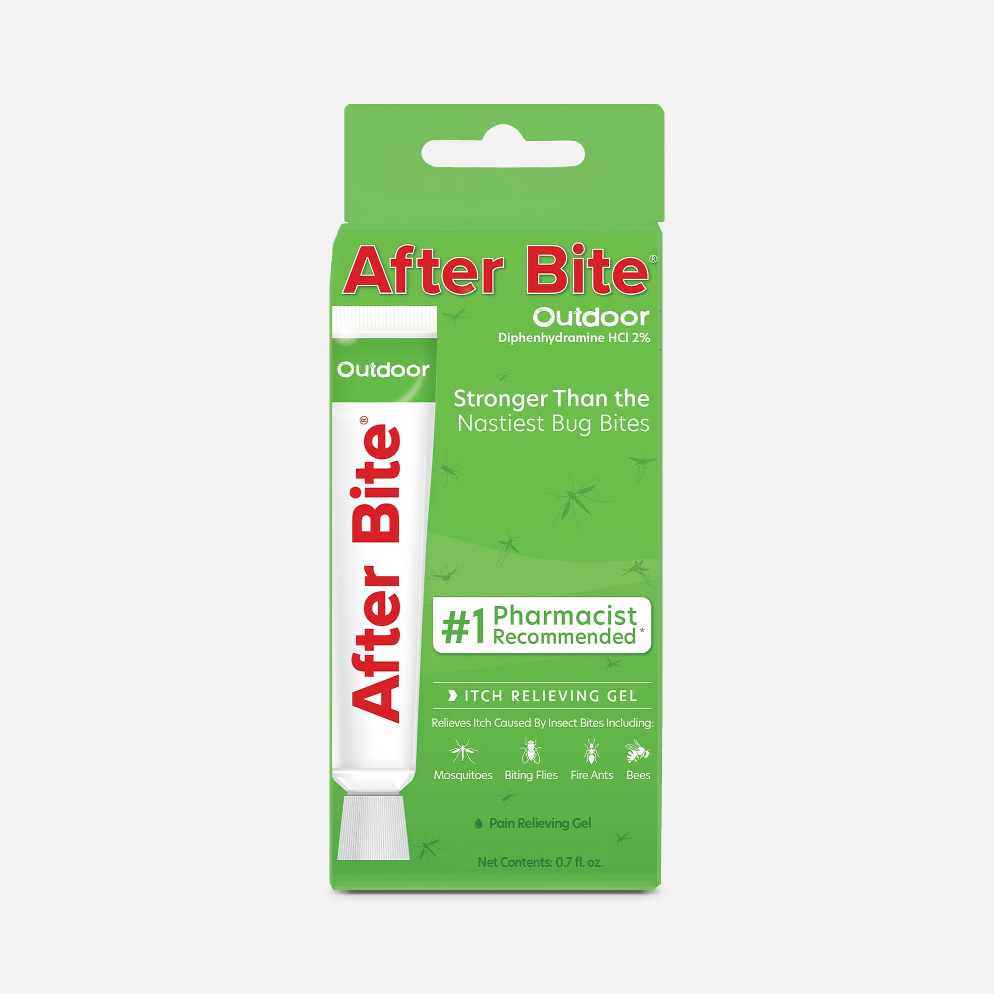 After Bite Outdoor Itch Relieving Gel, 0.7 oz.