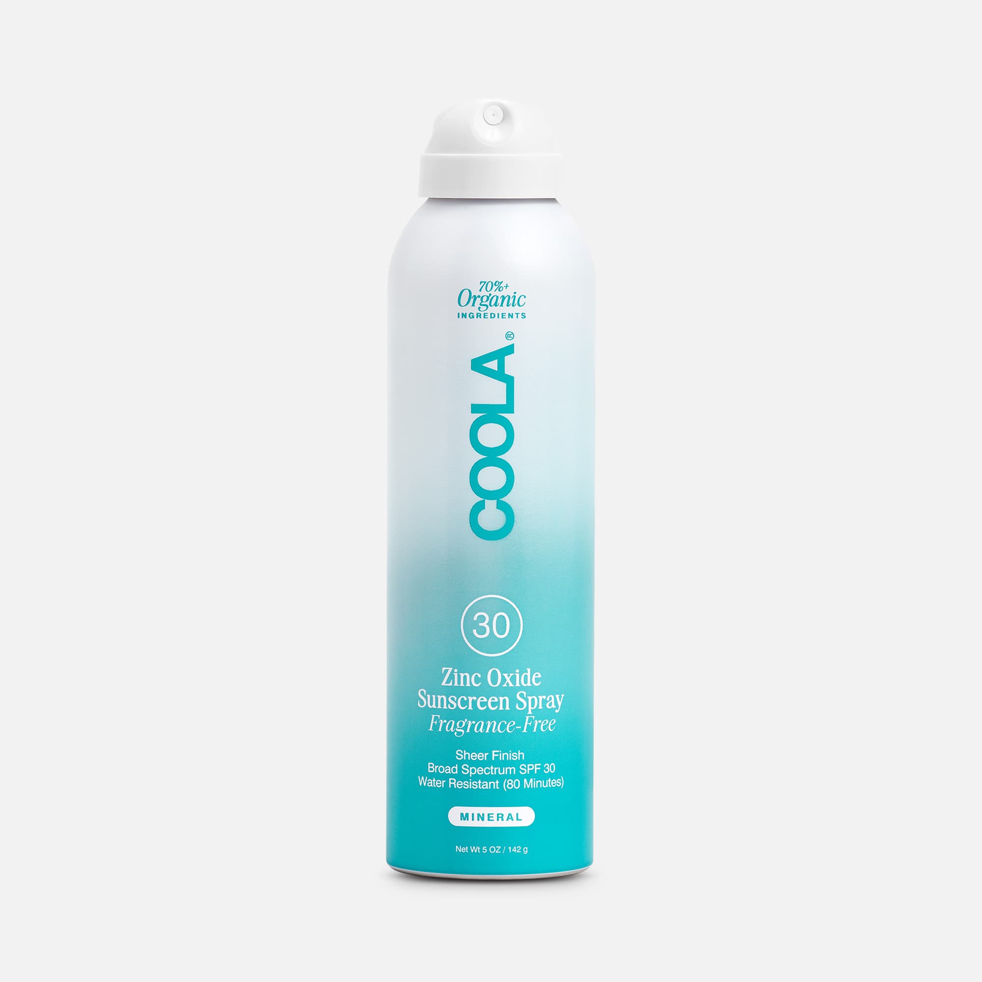 COOLA Mineral Body Organic Sunscreen Spray, SPF 30, 5 oz.