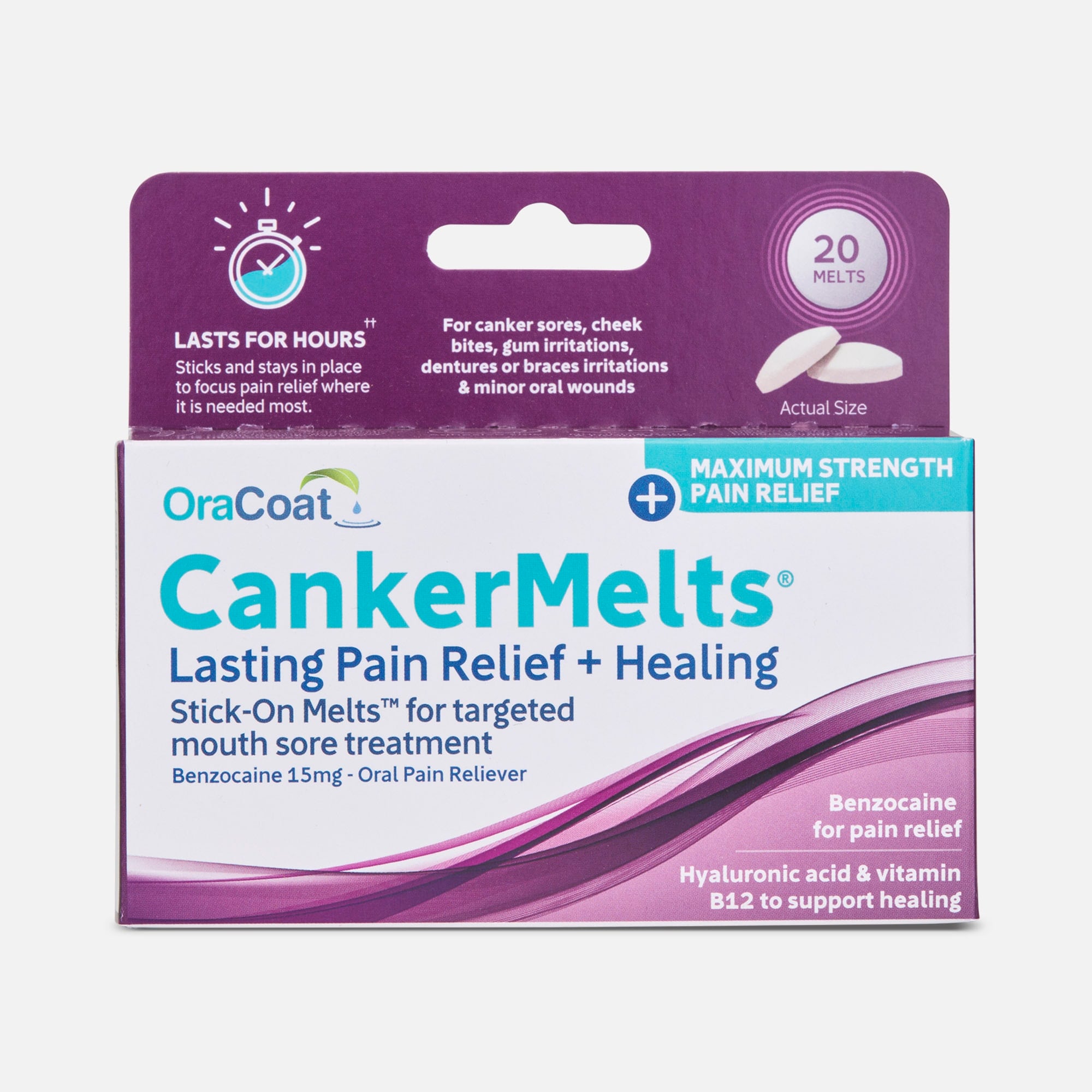 FSA Eligible OraCoat CankerMelts, 20 ct. | FSA Store