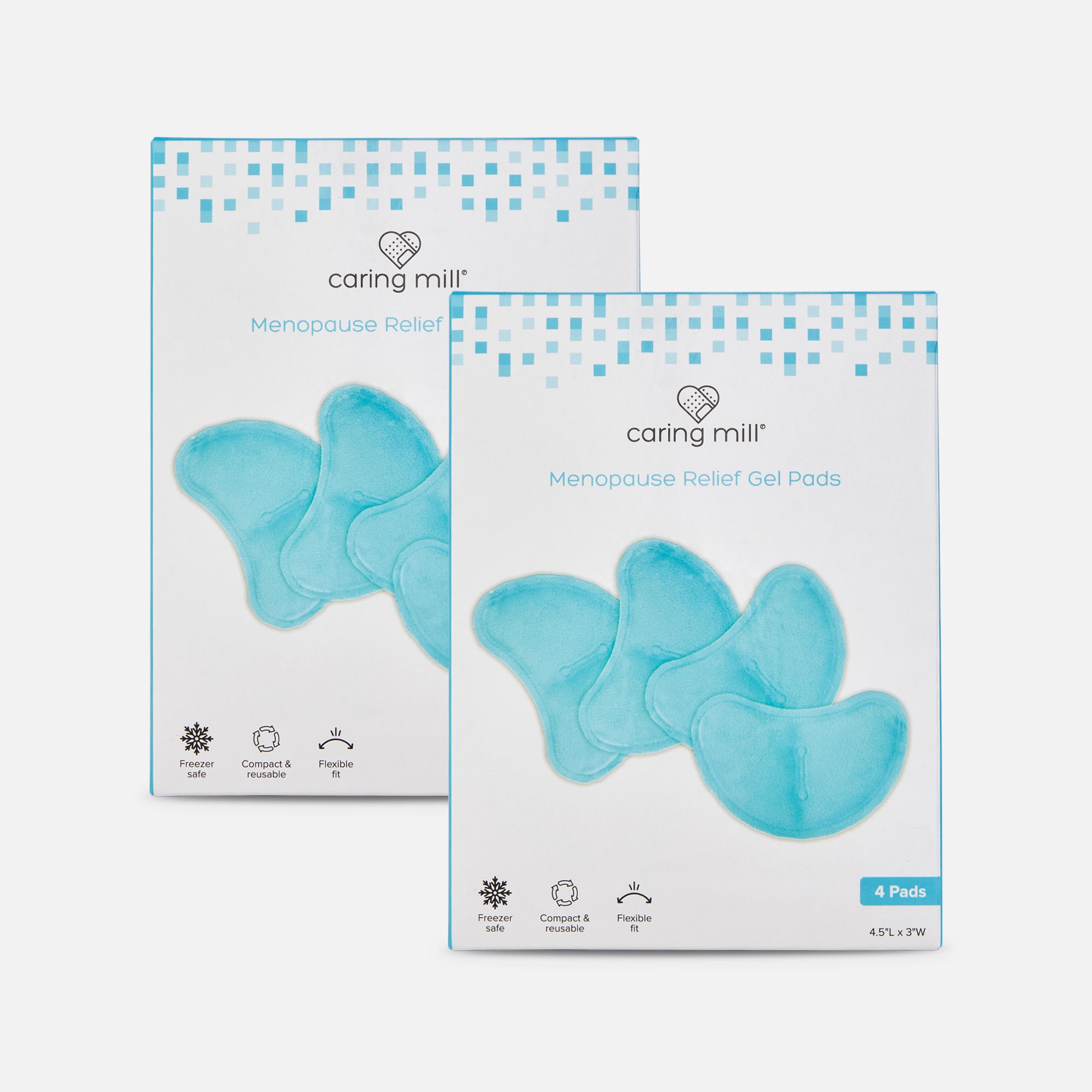 Caring Mill™ Menopause Relief Gel Pads, 4 ct. (2-Pack)