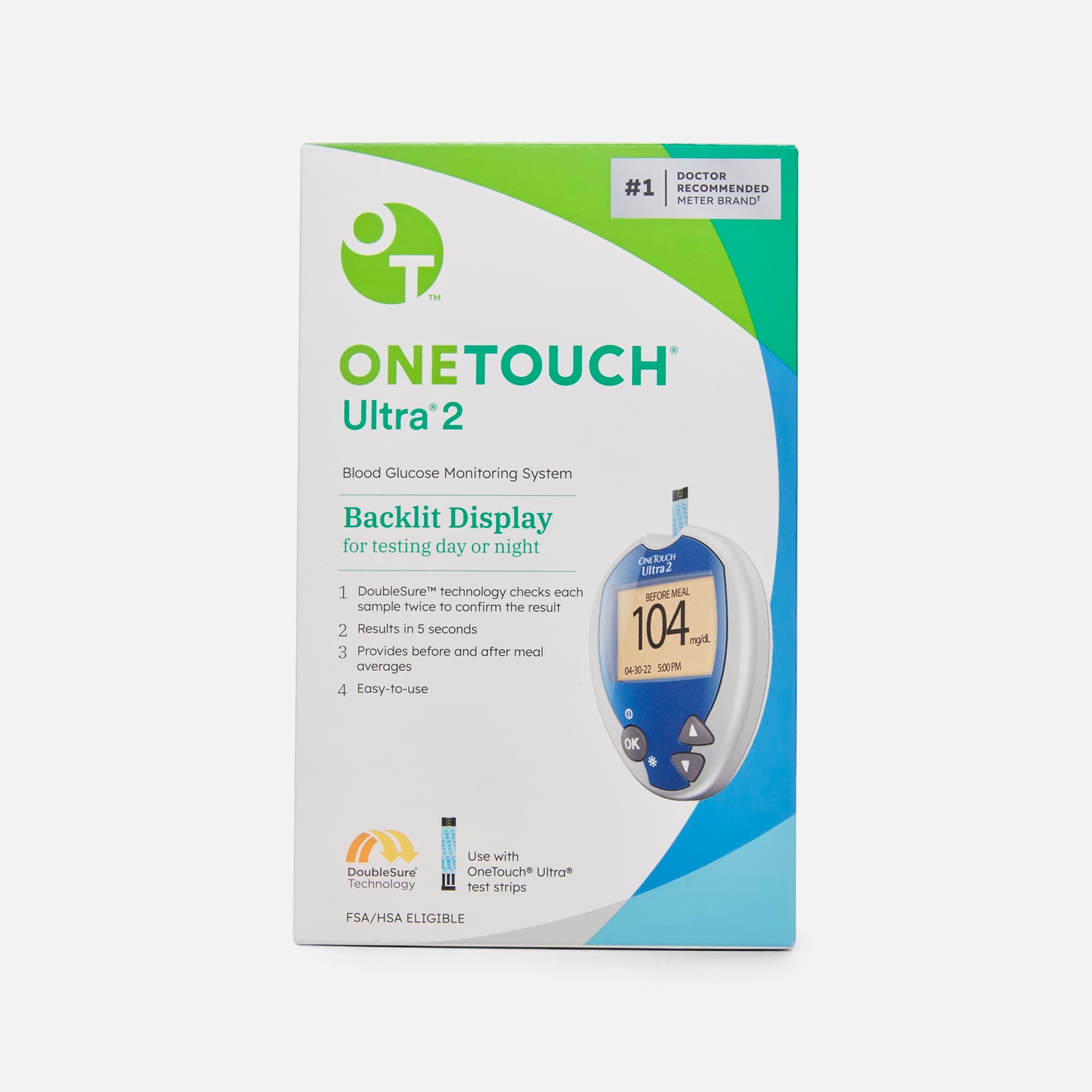 OneTouch Ultra 2 Blood Glucose Monitoring System by OneTouch | FSA Store
