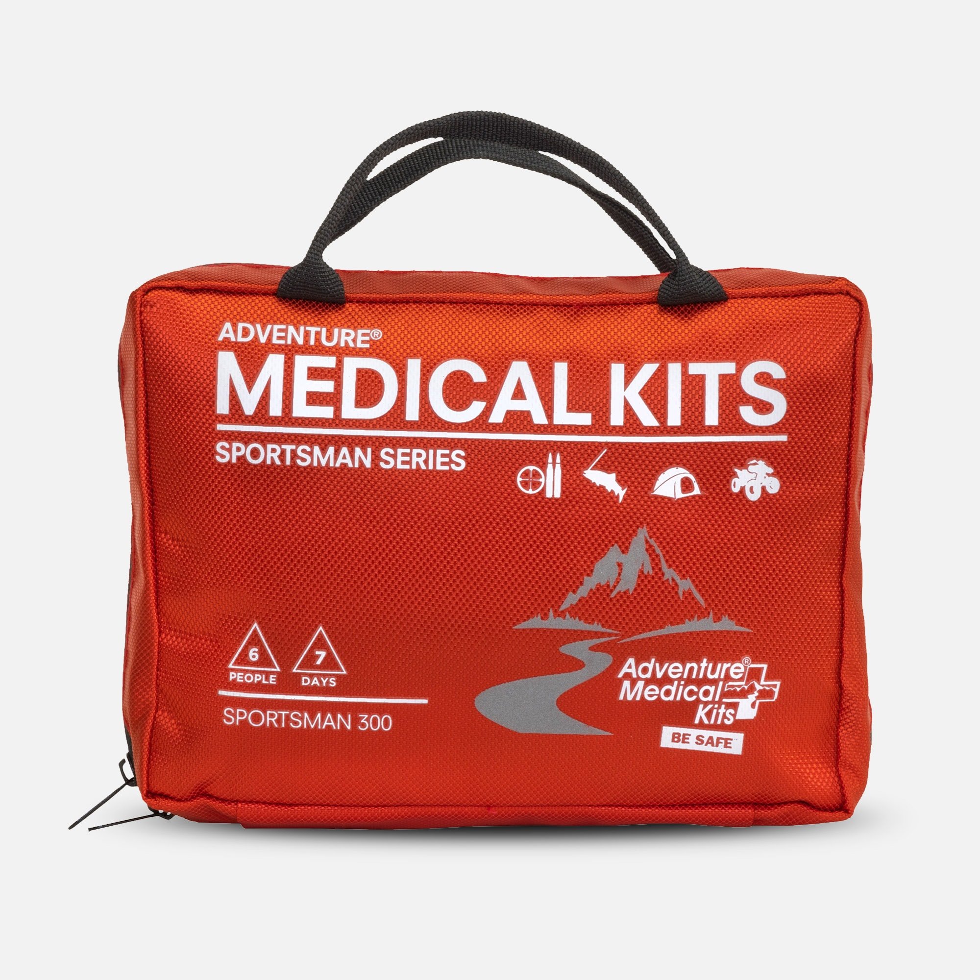 Adventure Medical Sportsman 300 First Aid Kit with CPR Face Shield, 127 pc.
