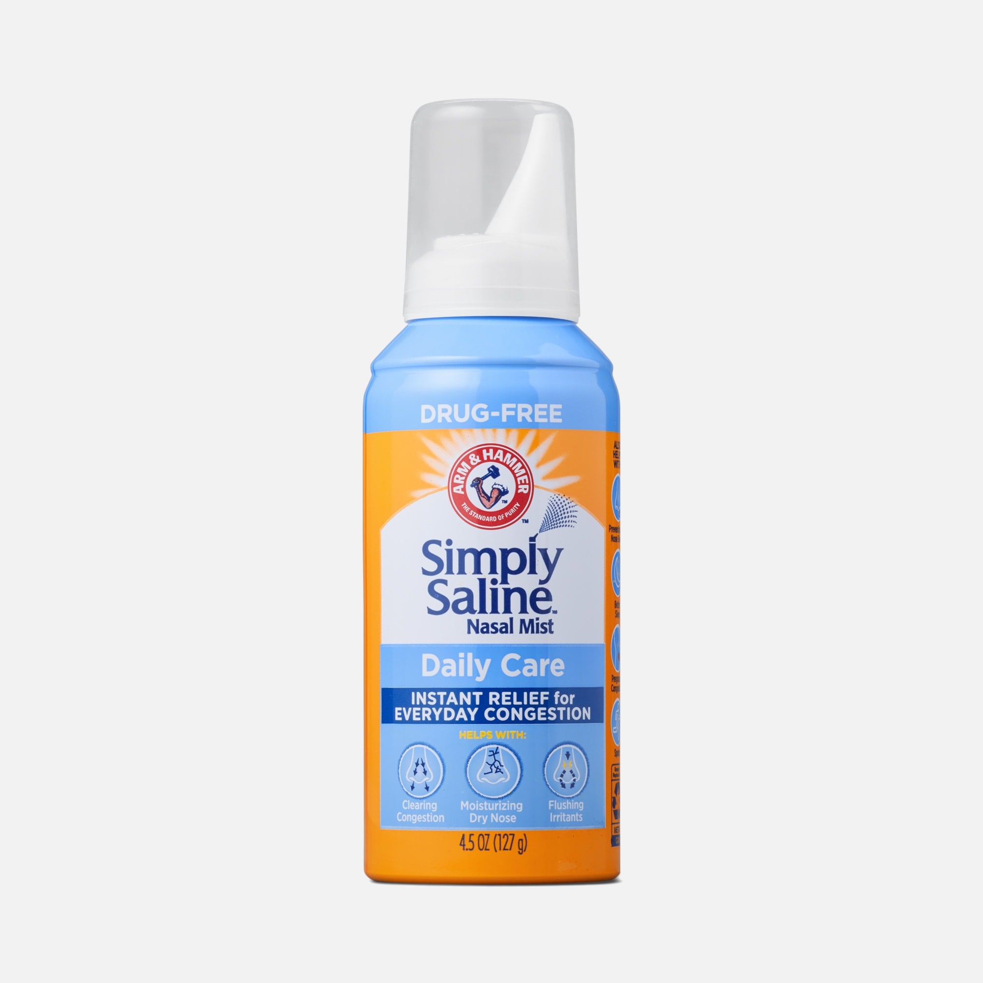 NeilMed NasaMist Hypertonic Extra Strength Saline Spray,Green 4.5 Fl Oz Pack Of 1 - View #2