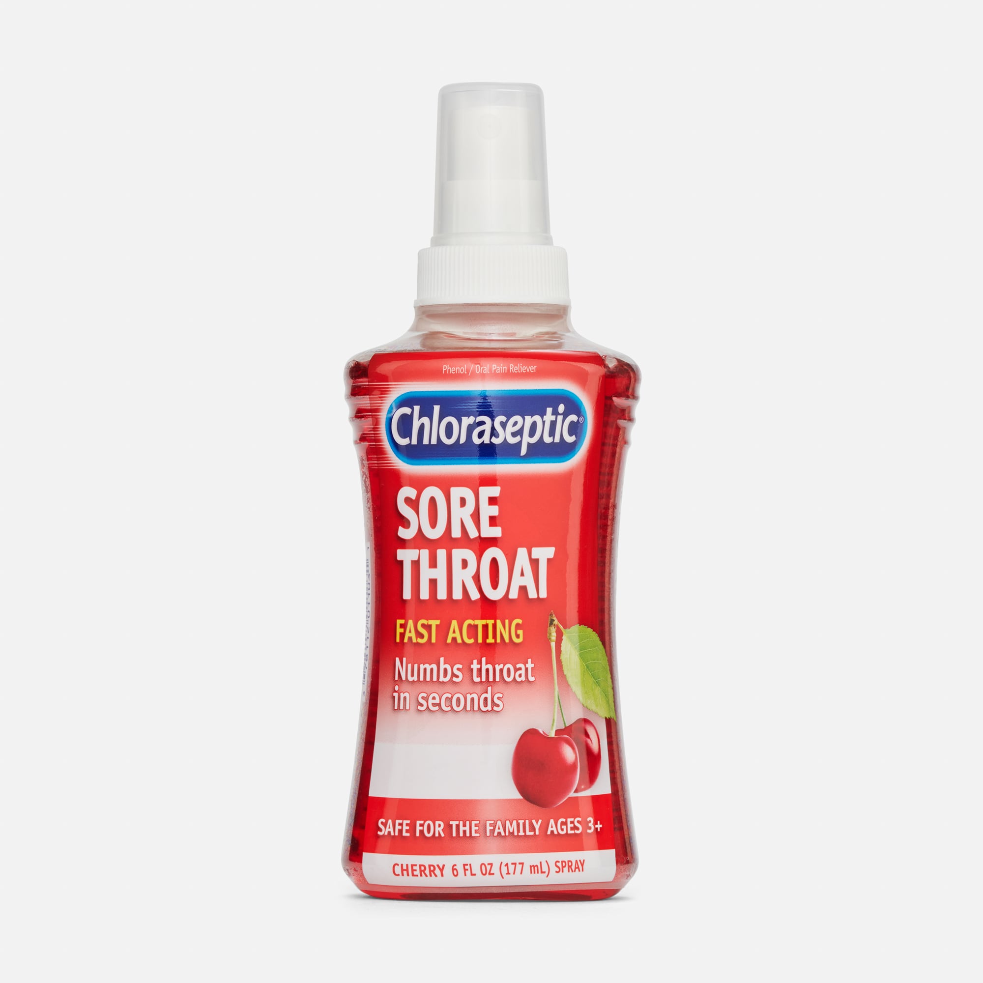 Chloraseptic Cherry Sore Throat Spray, 6 fl oz.