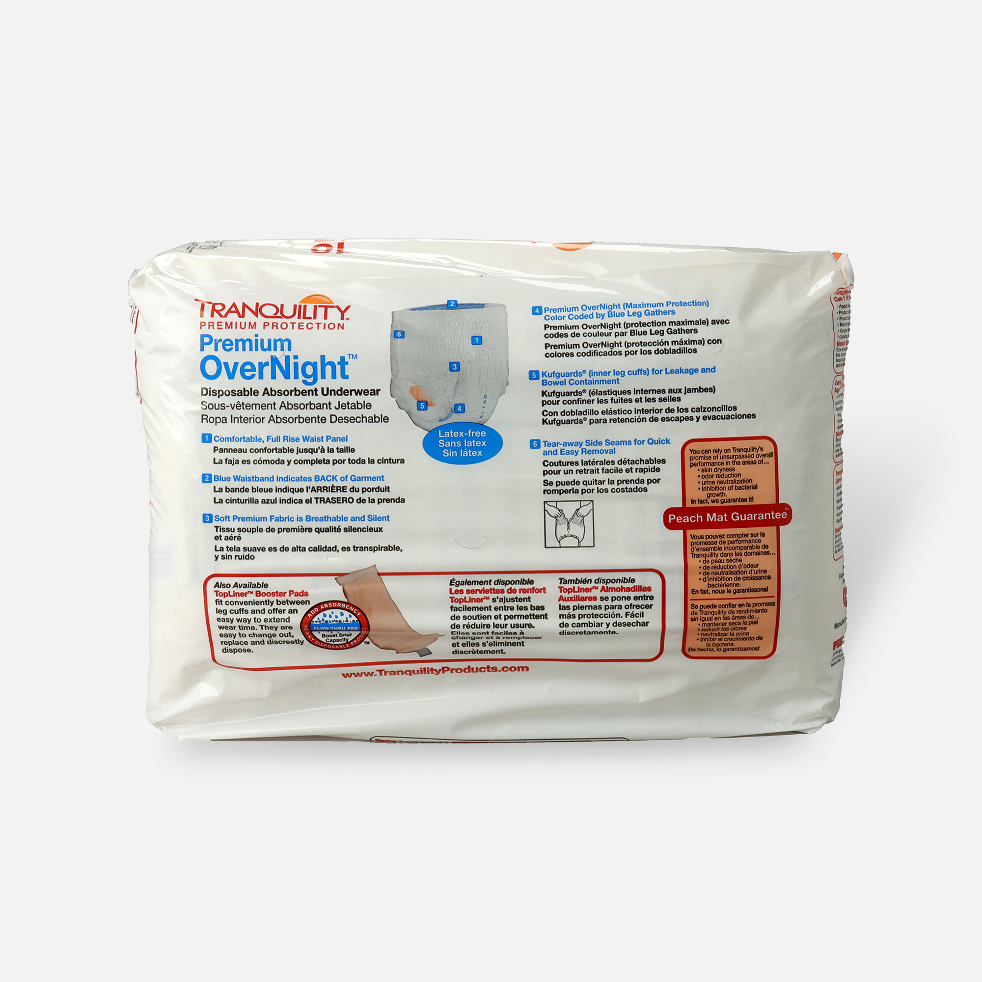 低価格 Premium Overnight Disposable Absorbent Underwear Quantity X Large Casepack Of 4 By Tranquility Products Flexjobs24 Nl