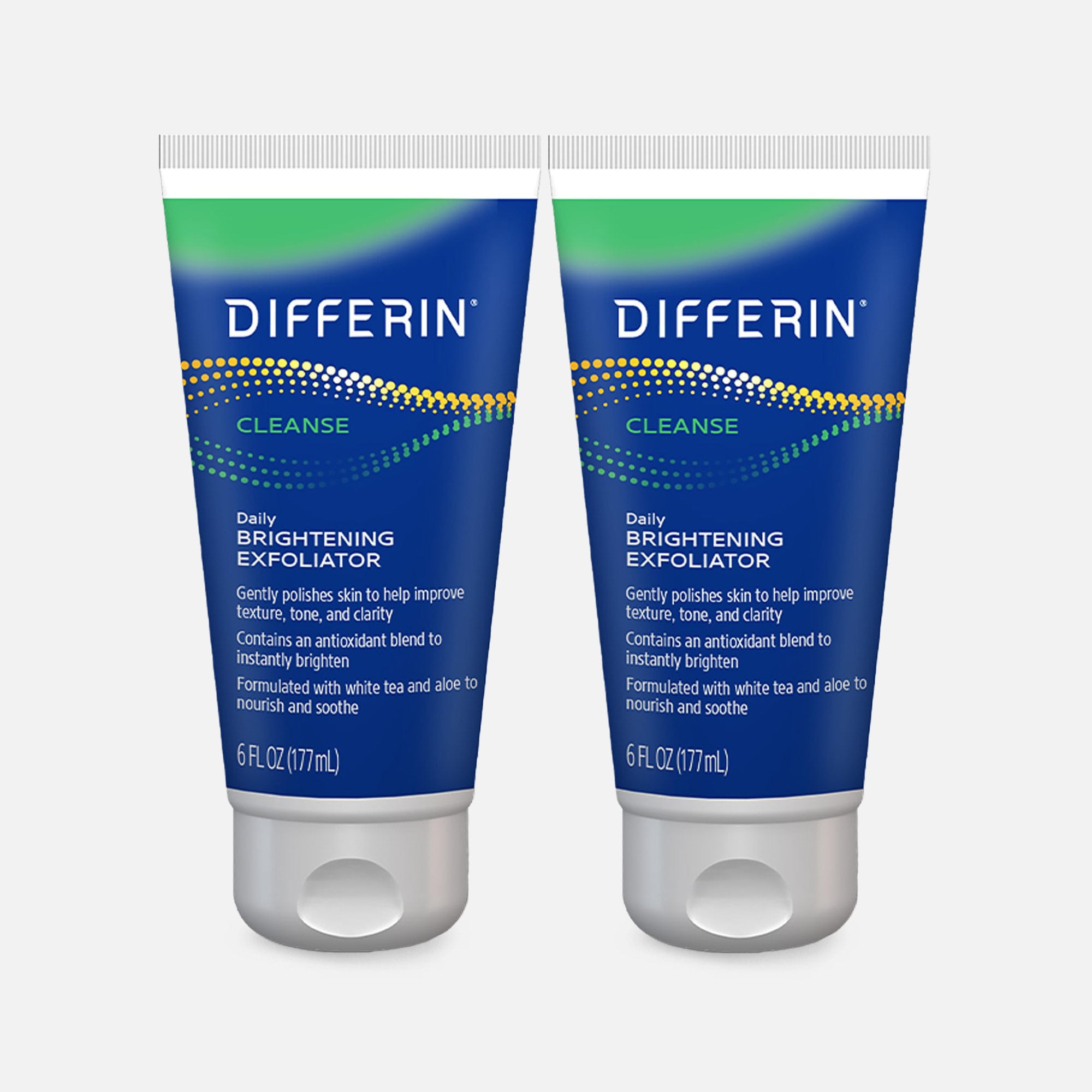 Differin Daily Brightening Exfoliator, 6 oz. (2-Pack)