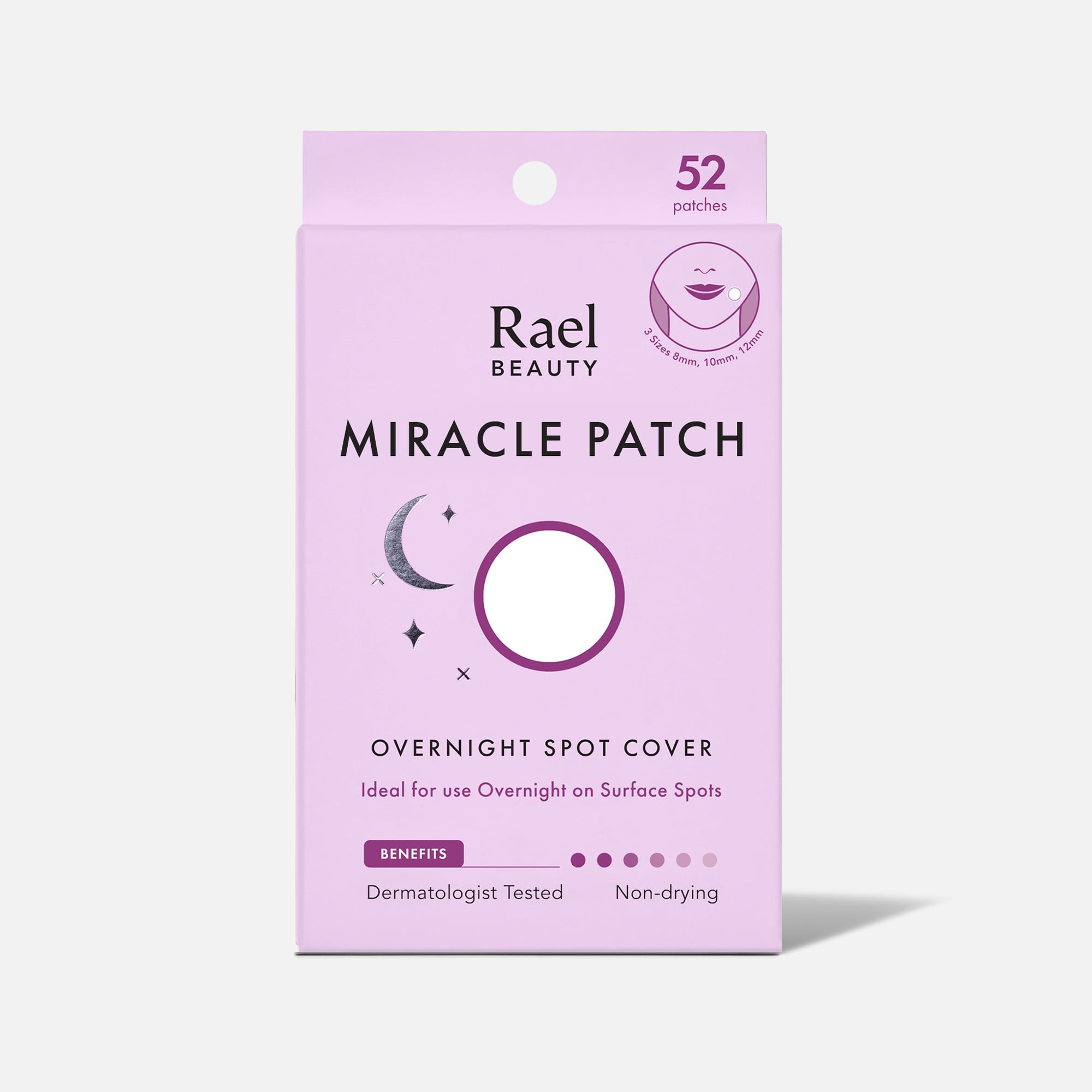 Rael Beauty Miracle Patch Overnight Spot Cover, 52 ct.