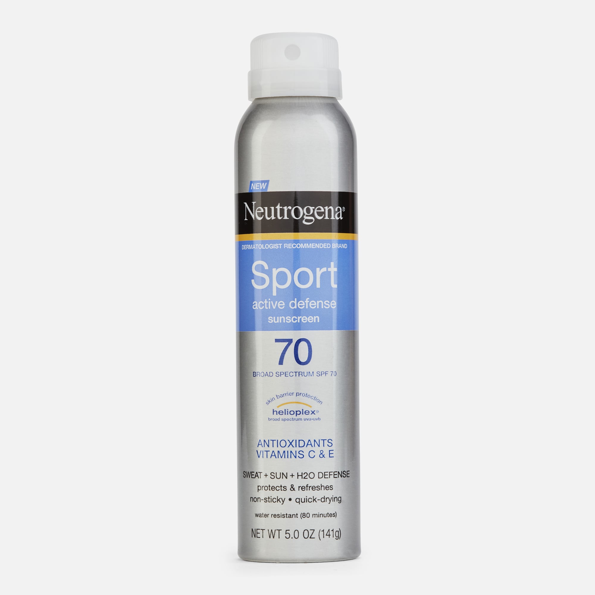 Neutrogena Sport Body Sunscreen Spray, SPF 70, 5 oz.