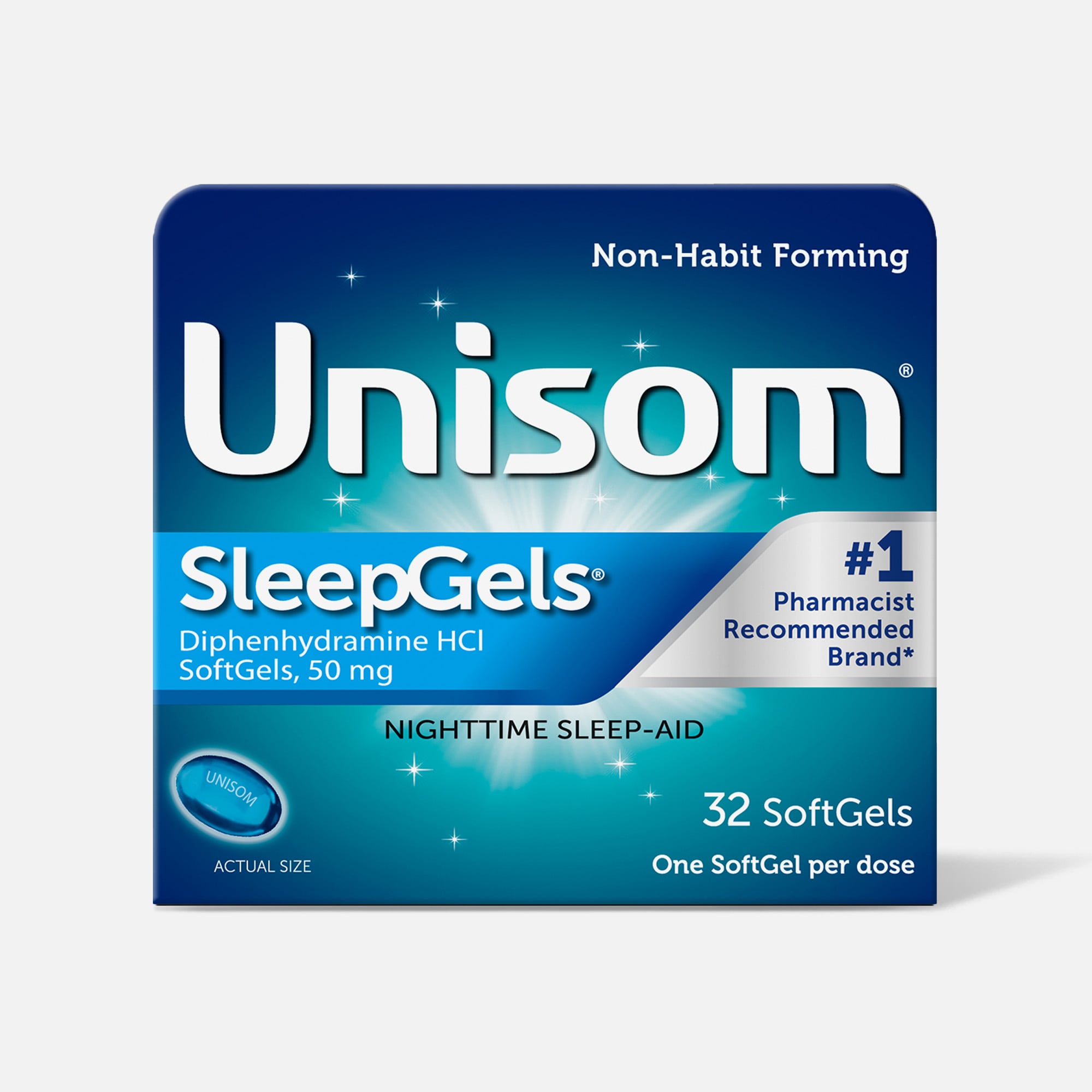 FSA Eligible Caring Mill™ Maximum Strength Sleep Aid Soft Gels, 32