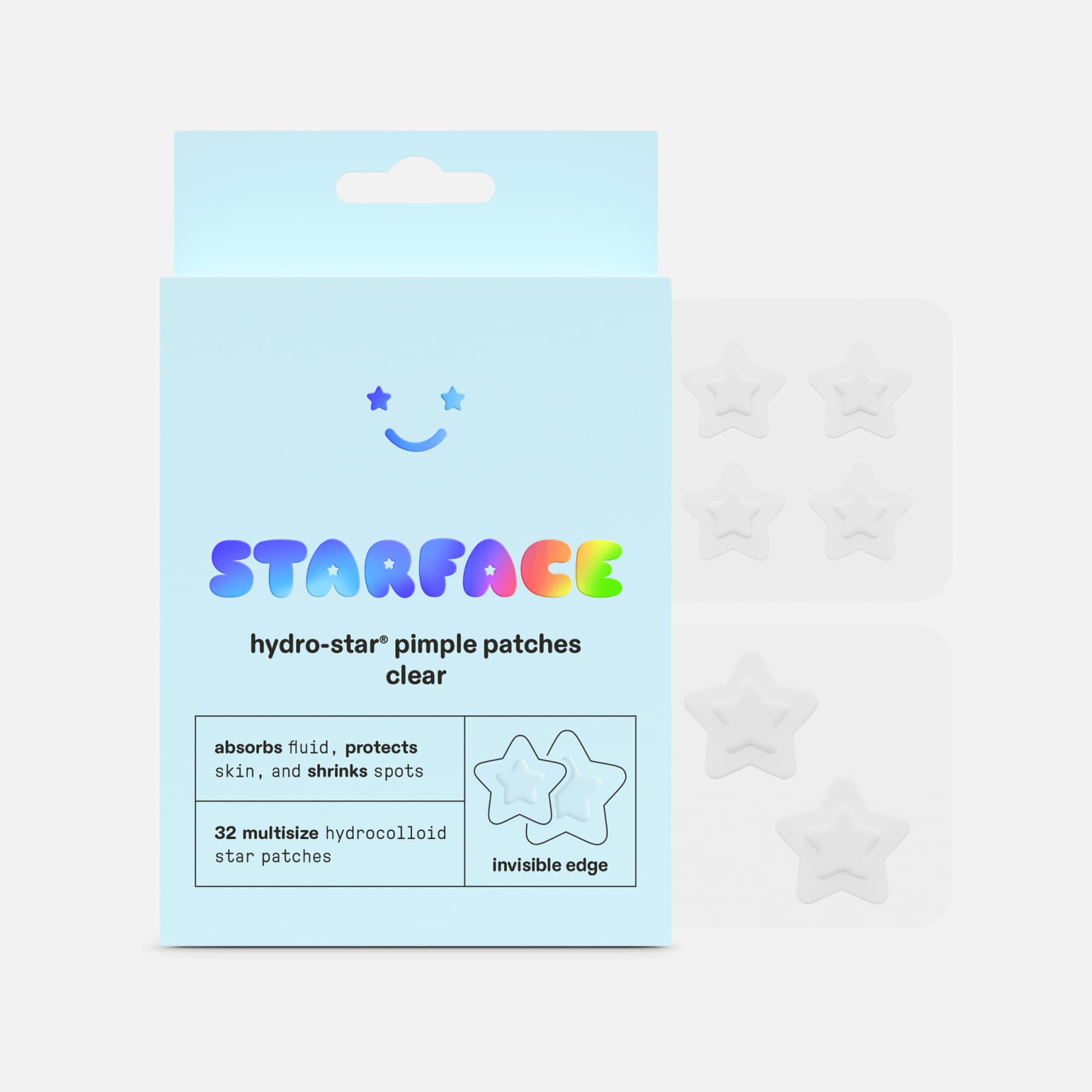 FSA Eligible Starface Hydro-Star Clear Pimple Patches, 32 ct