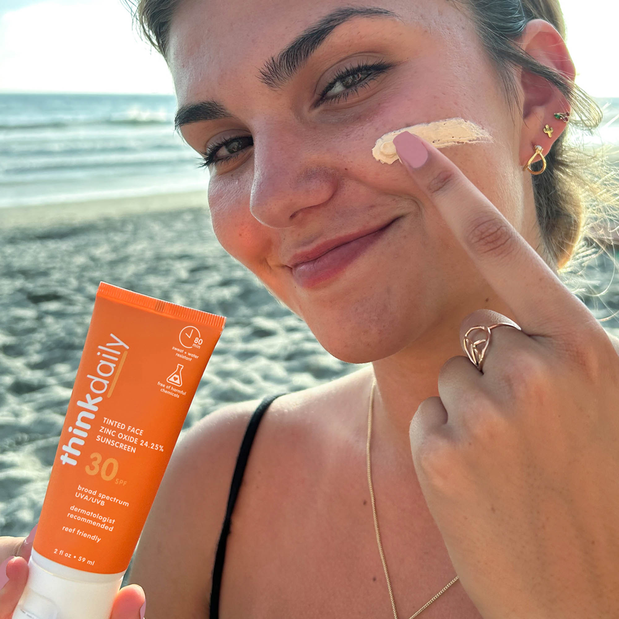 thinkdaily SPF 30 Everyday Face Sunscreen, 2 fl oz. by thinksun