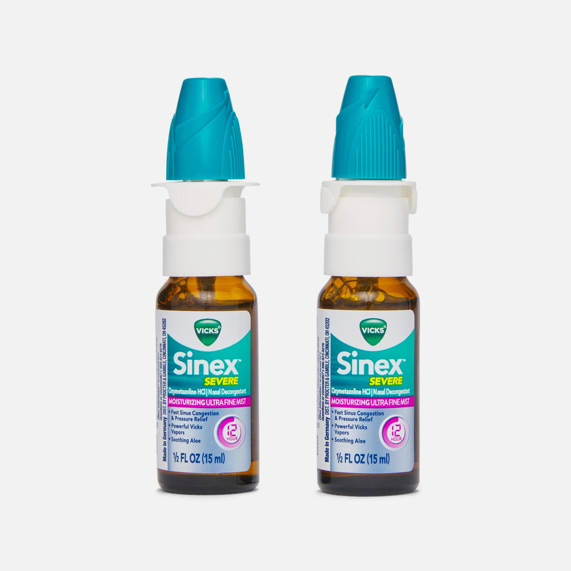 Vicks Sinex Severe Moisturizing Ultra Fine Nasal Mist, 0.5 fl oz