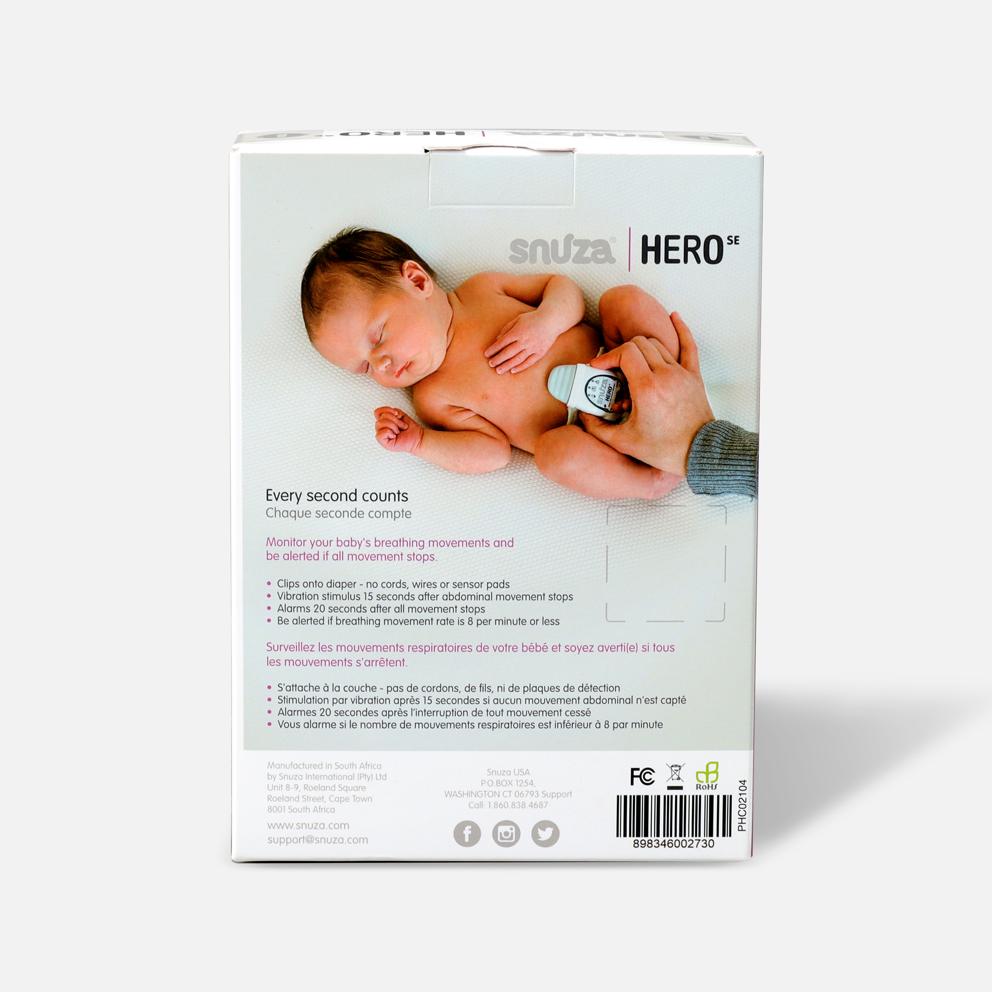 Snuza Hero Se Baby Movement Monitor