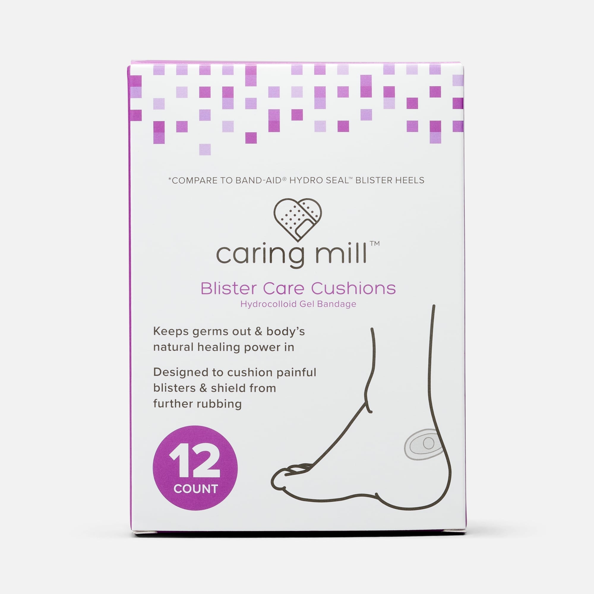 Caring Mill™ Blister Care Cushions, 12 ct.