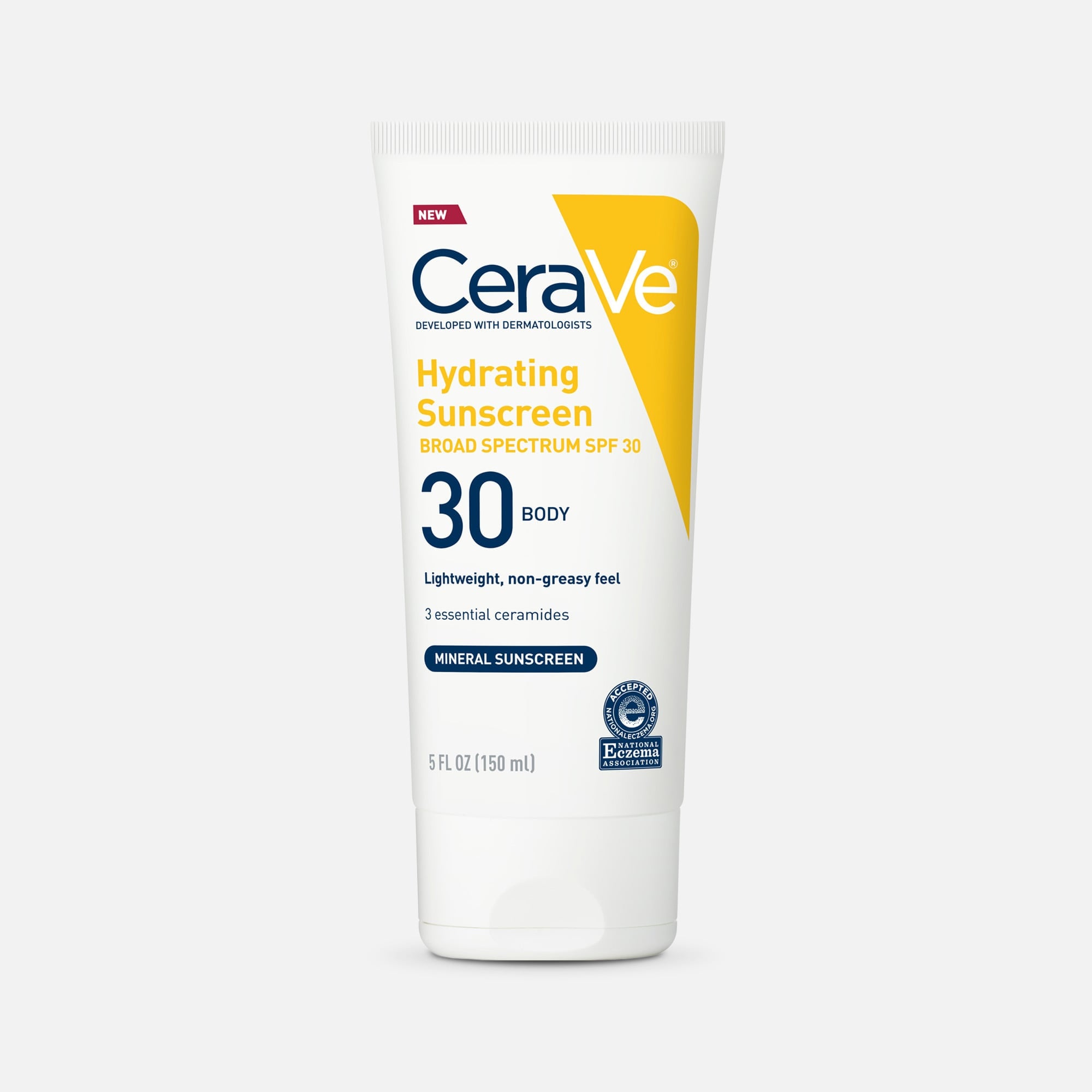 CeraVe Hydrating Sunscreen Body Lotion, SPF 30, 5 fl oz.