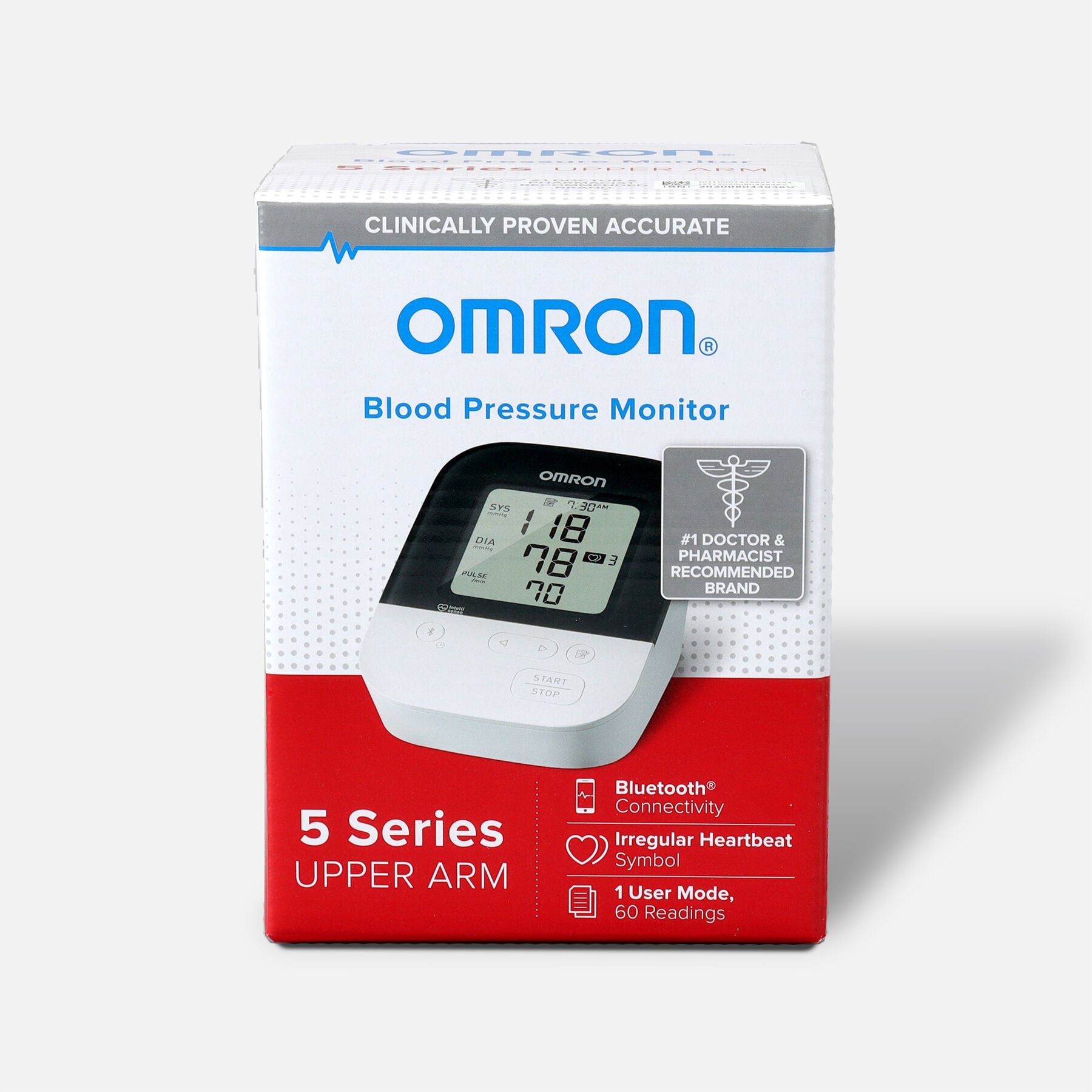 Omron 7 Series Wireless Upper Arm Blood Pressure Monitor For Blood