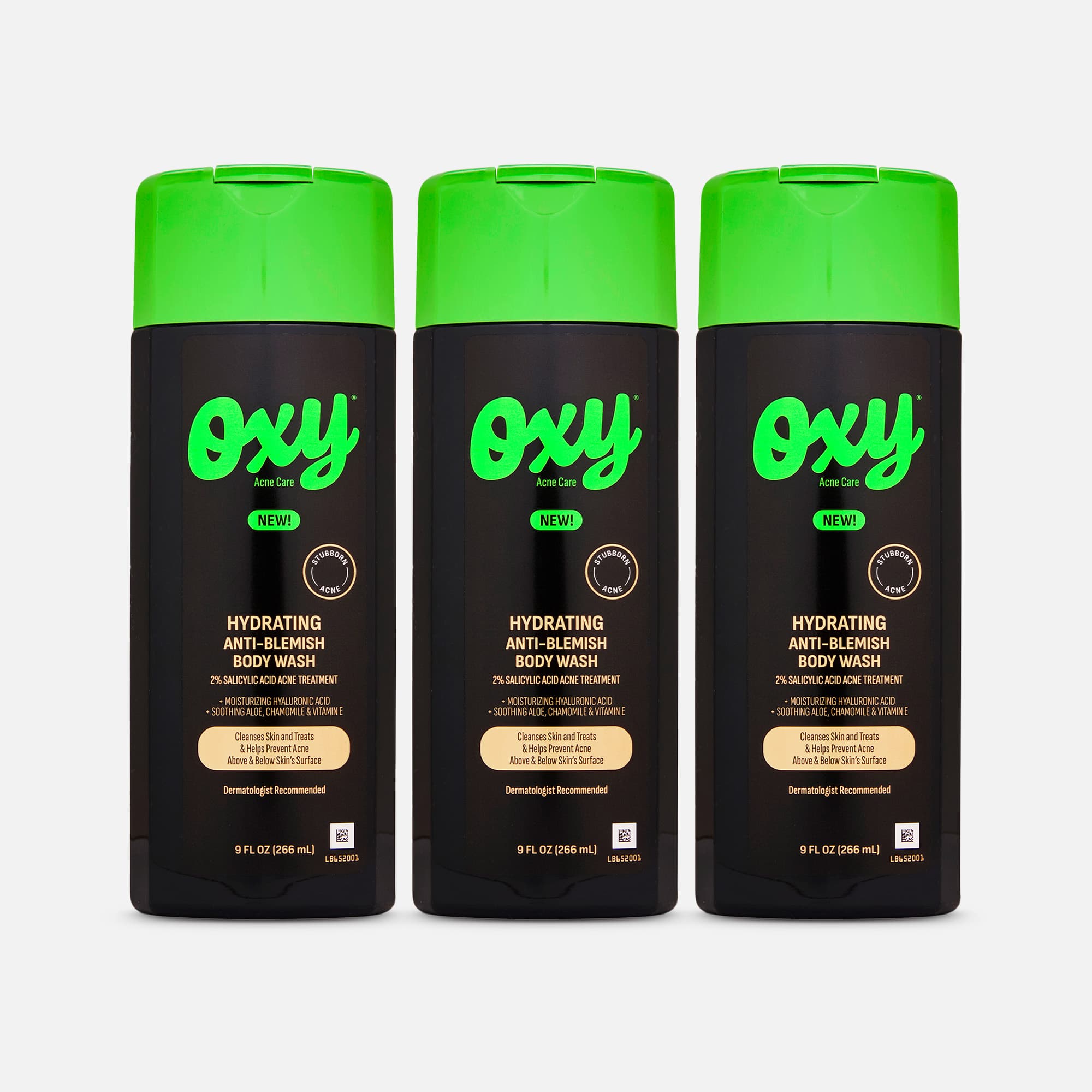 OXY Hydrating Anti-Blemish Body Wash, 9 oz. (3-Pack)