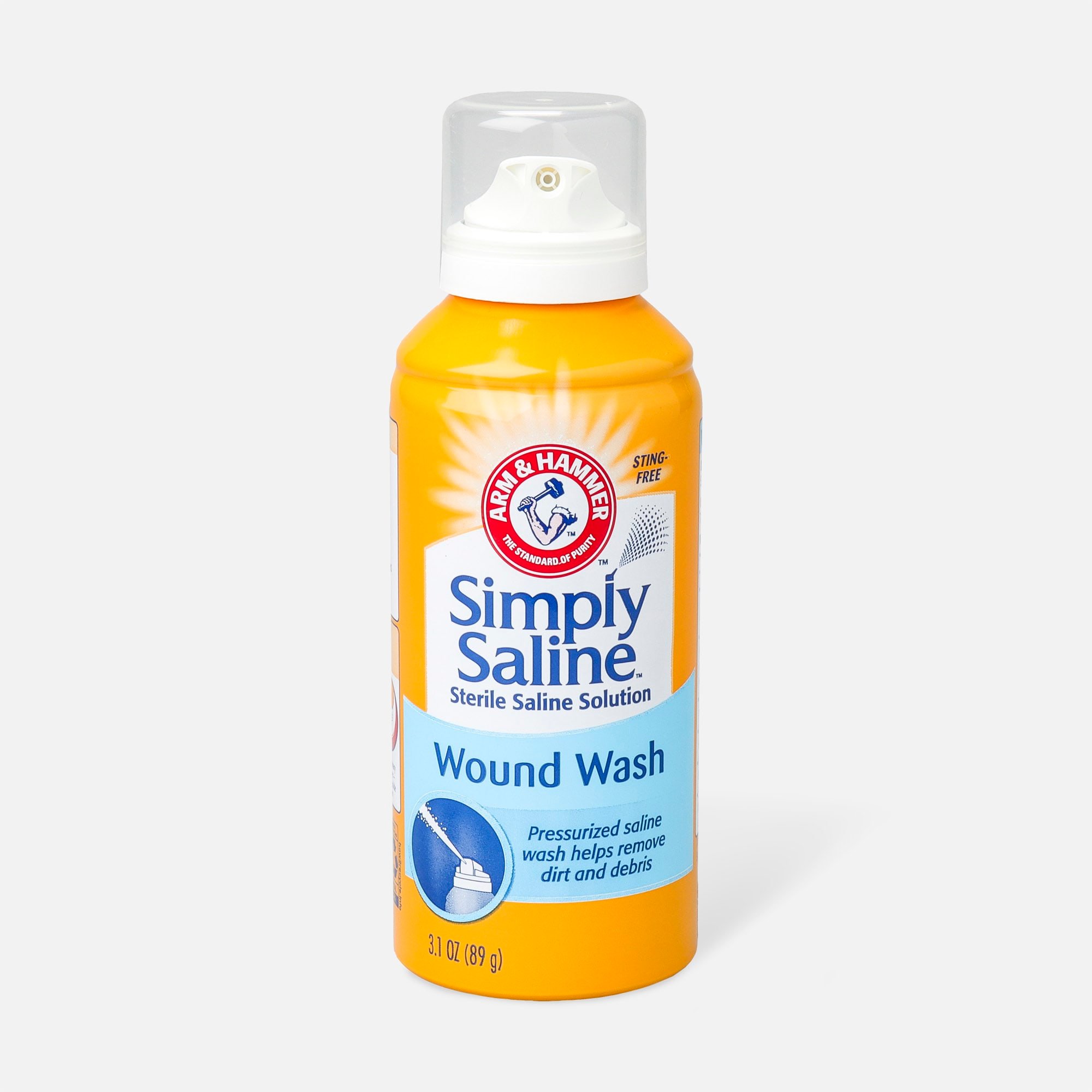 Wound Wash Saline, Simply Painless 0.9% - 3 oz.