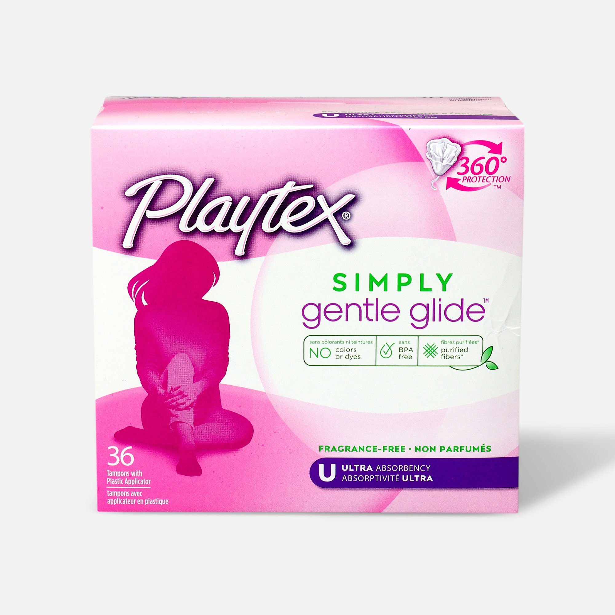 Playtex Gentle Glide Tampons, 36ct
