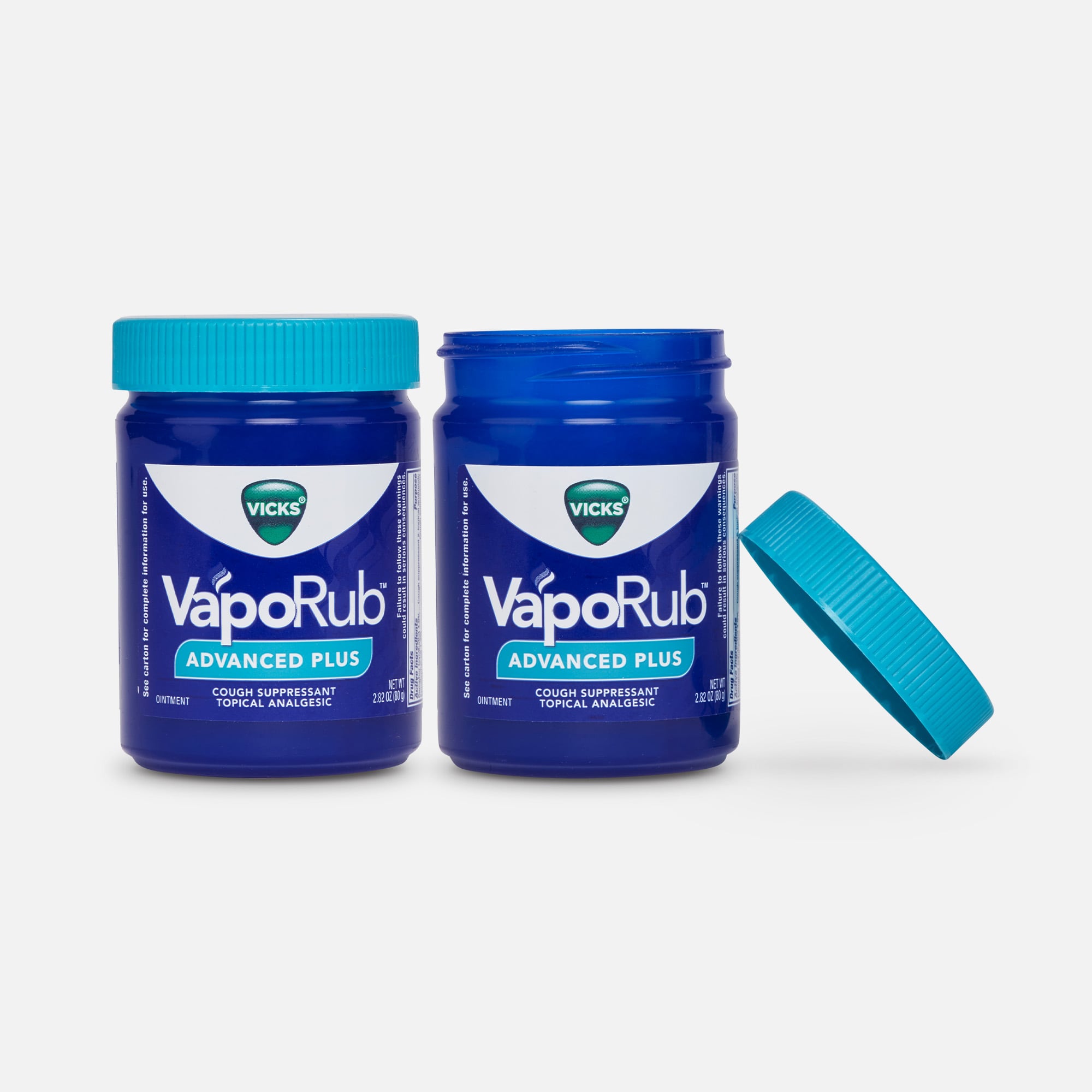 Vicks VapoRub Advanced Plus, 2.82 oz. (2-Pack)