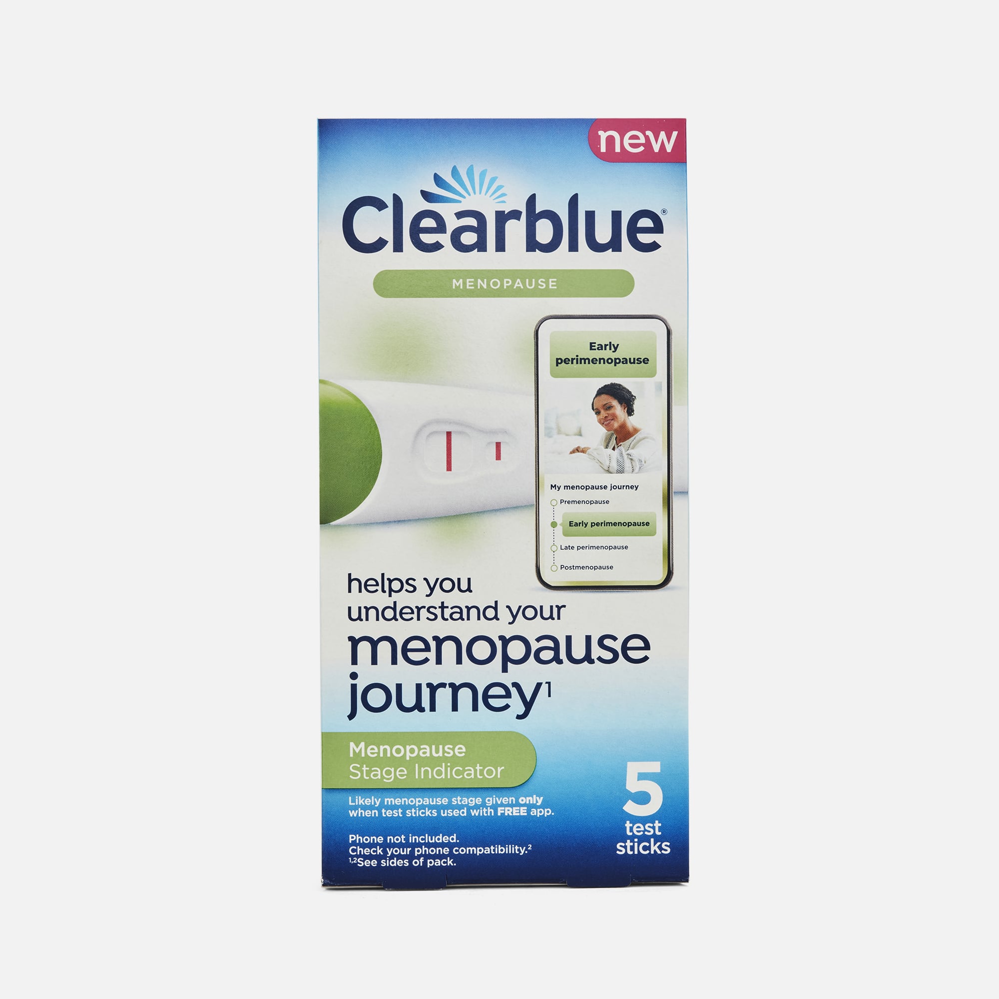 Clearblue Menopause Stage Indicator Tests, 5 ct.
