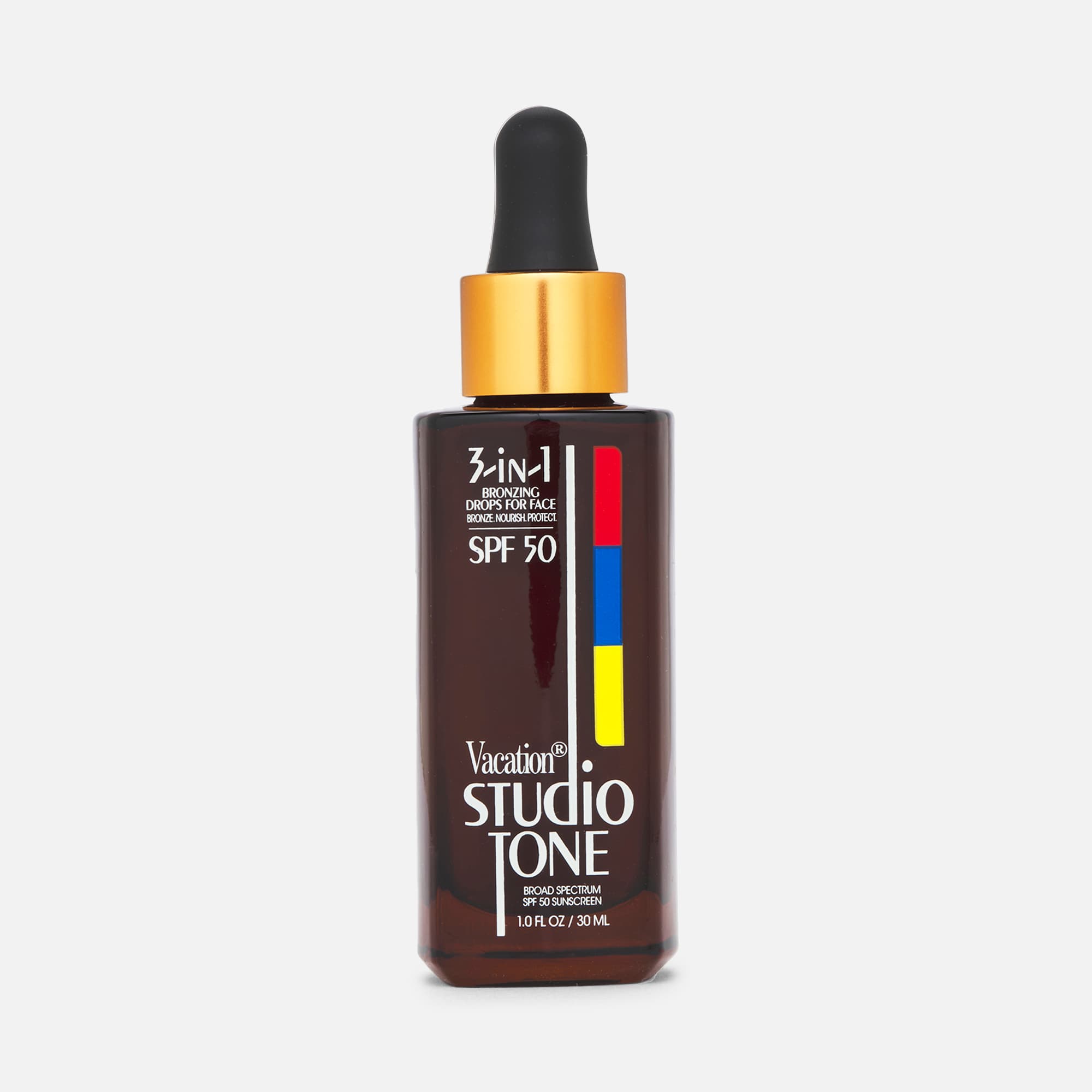 Vacation Studio Tone SPF 50 Bronzing Drops for Face, 1 oz.
