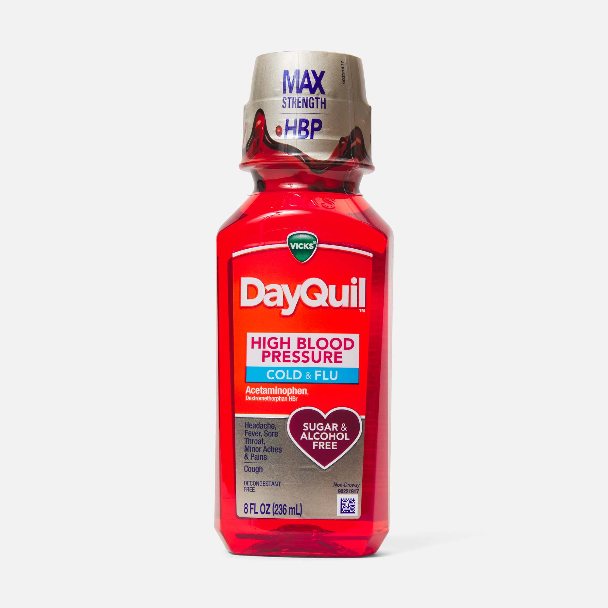 Vicks DayQuil High Blood Pressure, 8 oz.